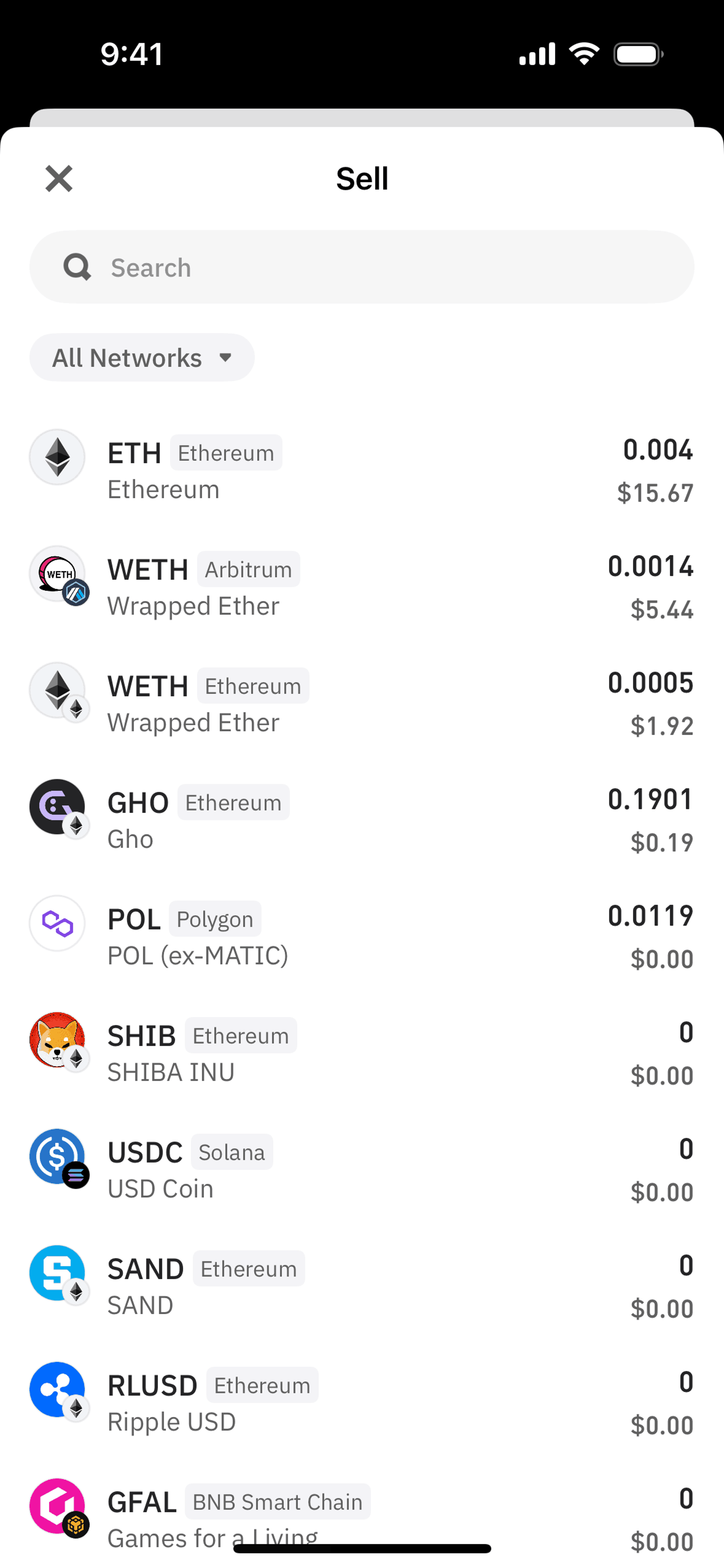 Trust Wallet iOS Crypto & Web3 interface screenshot 21
