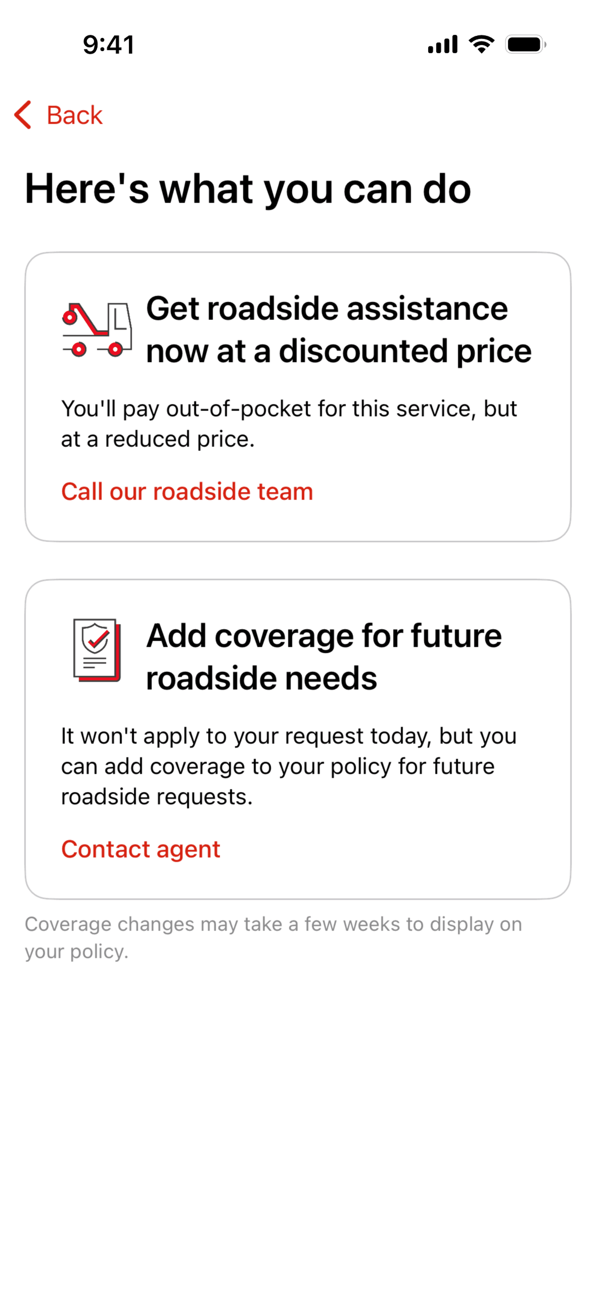 State Farm iOS Finance interface screenshot 24