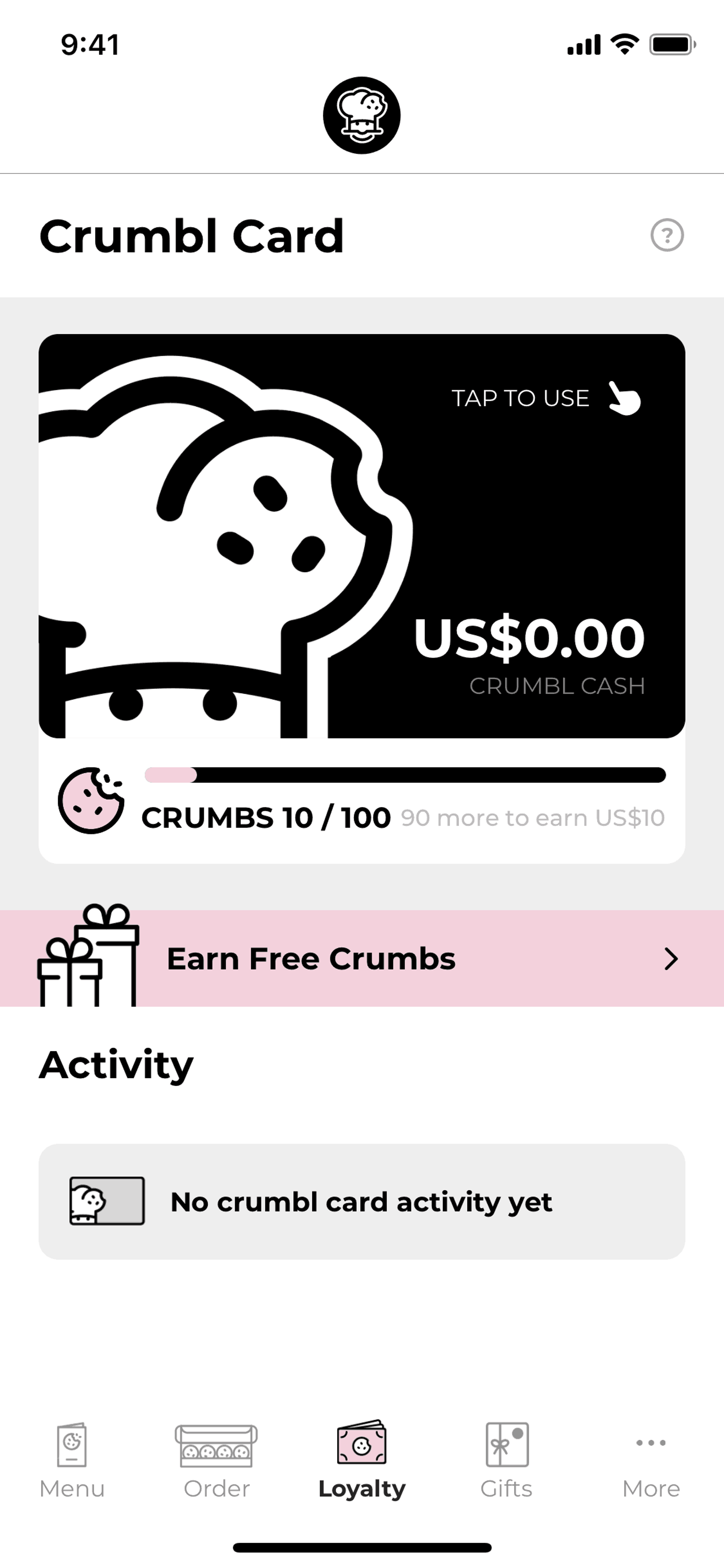 Crumbl Cookies iOS Food & Drink interface screenshot 10