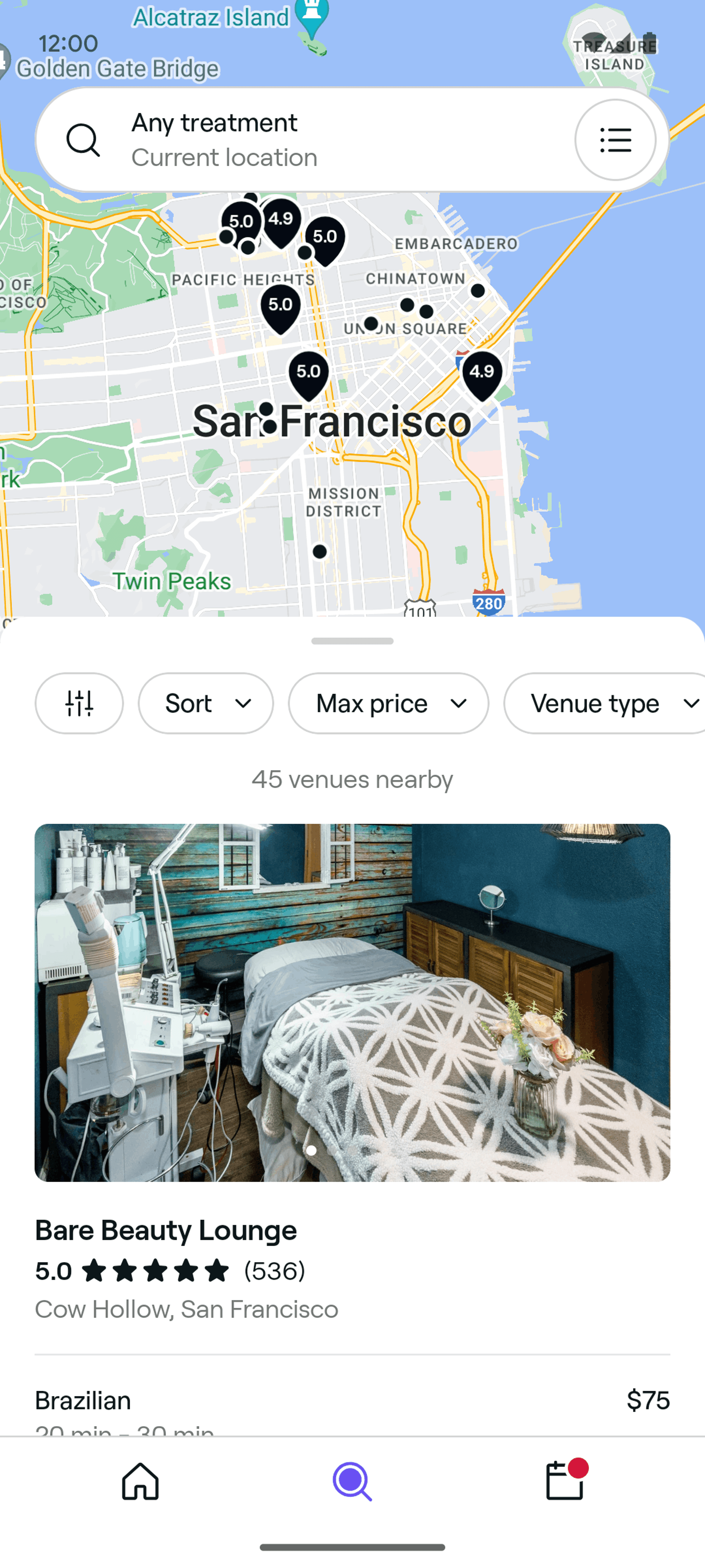 Fresha Android Lifestyle interface screenshot 22