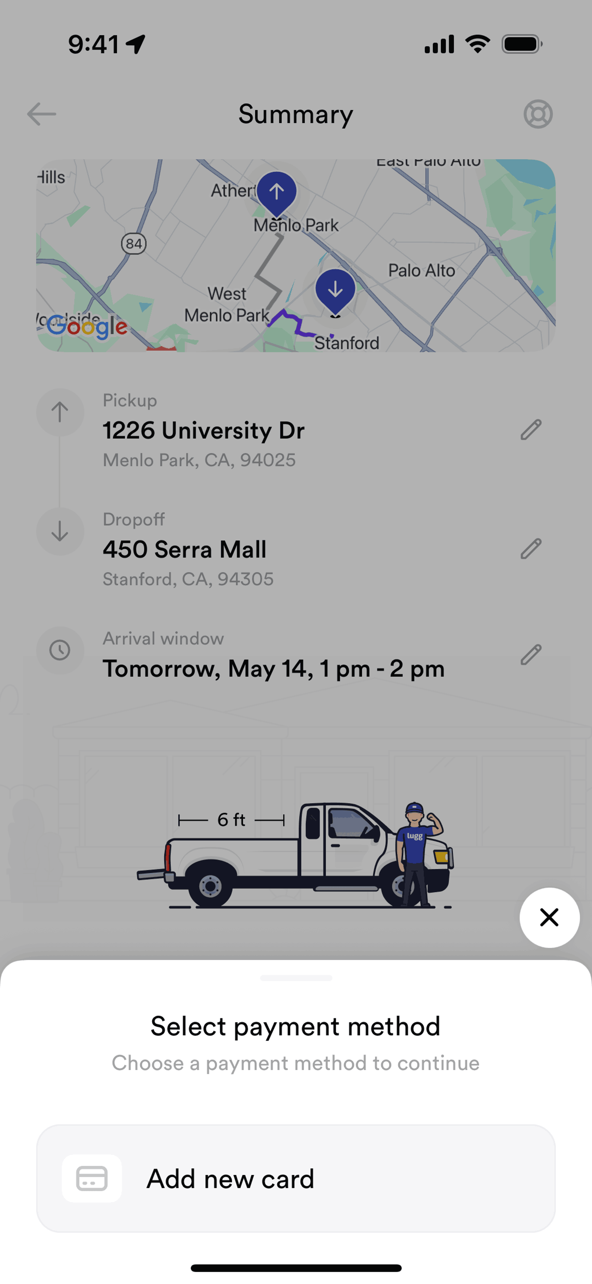 Lugg iOS Lifestyle interface screenshot 9