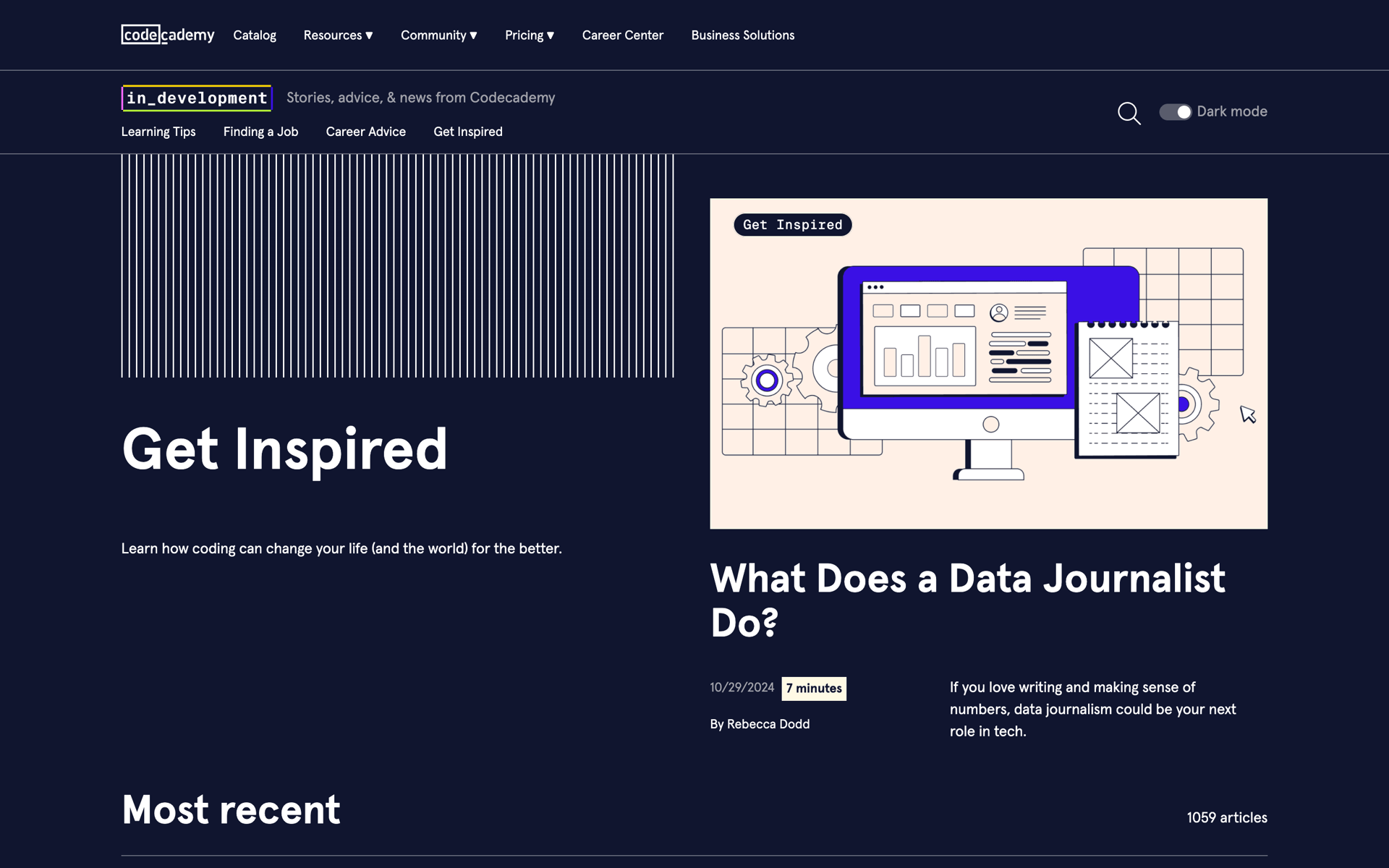 Codecademy Web AI interface screenshot 7