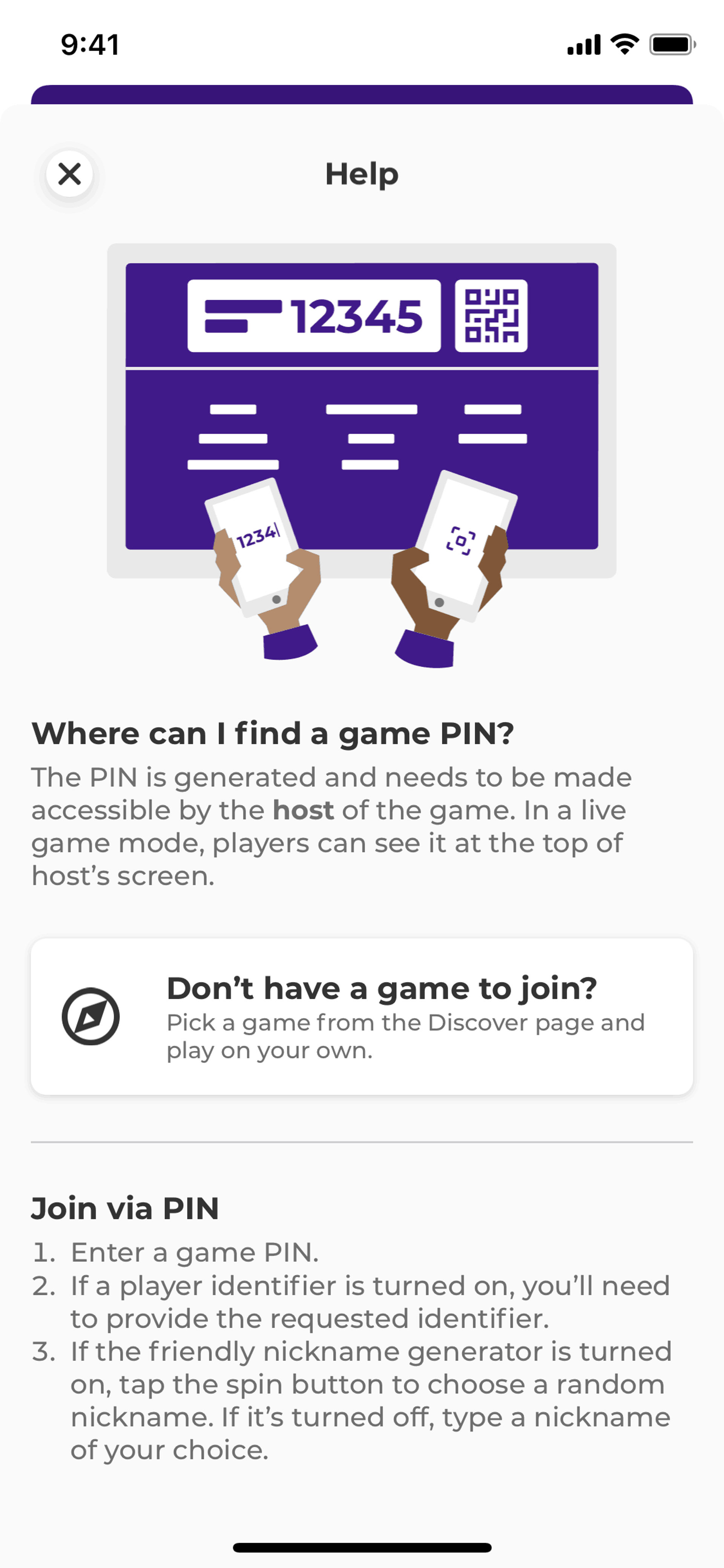 Kahoot! iOS Education interface screenshot 23