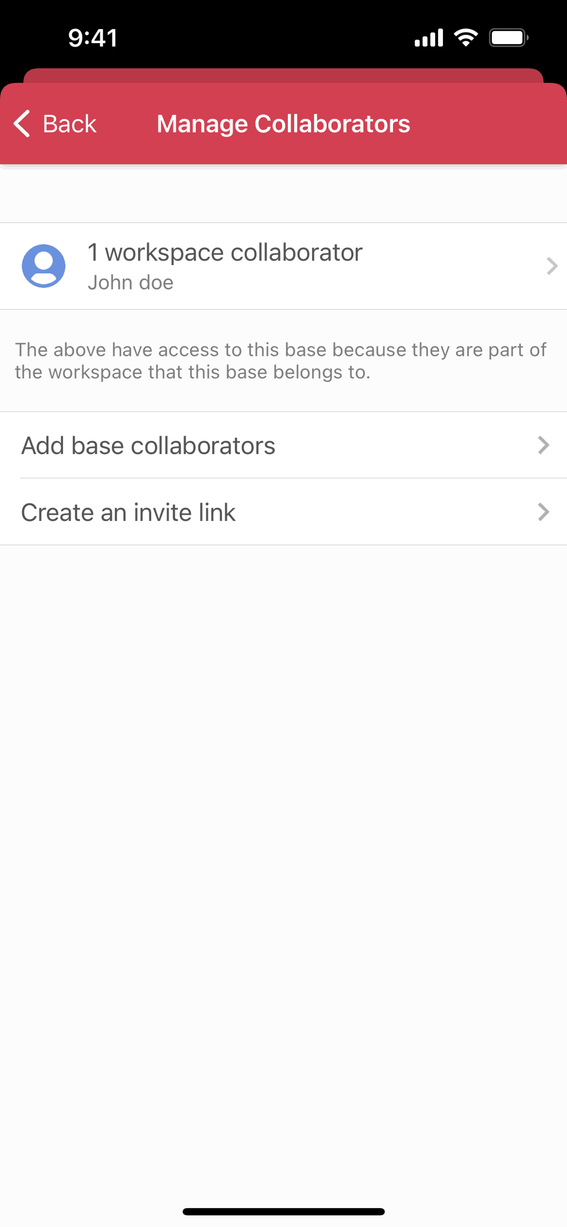 Airtable iOS Productivity interface screenshot 22