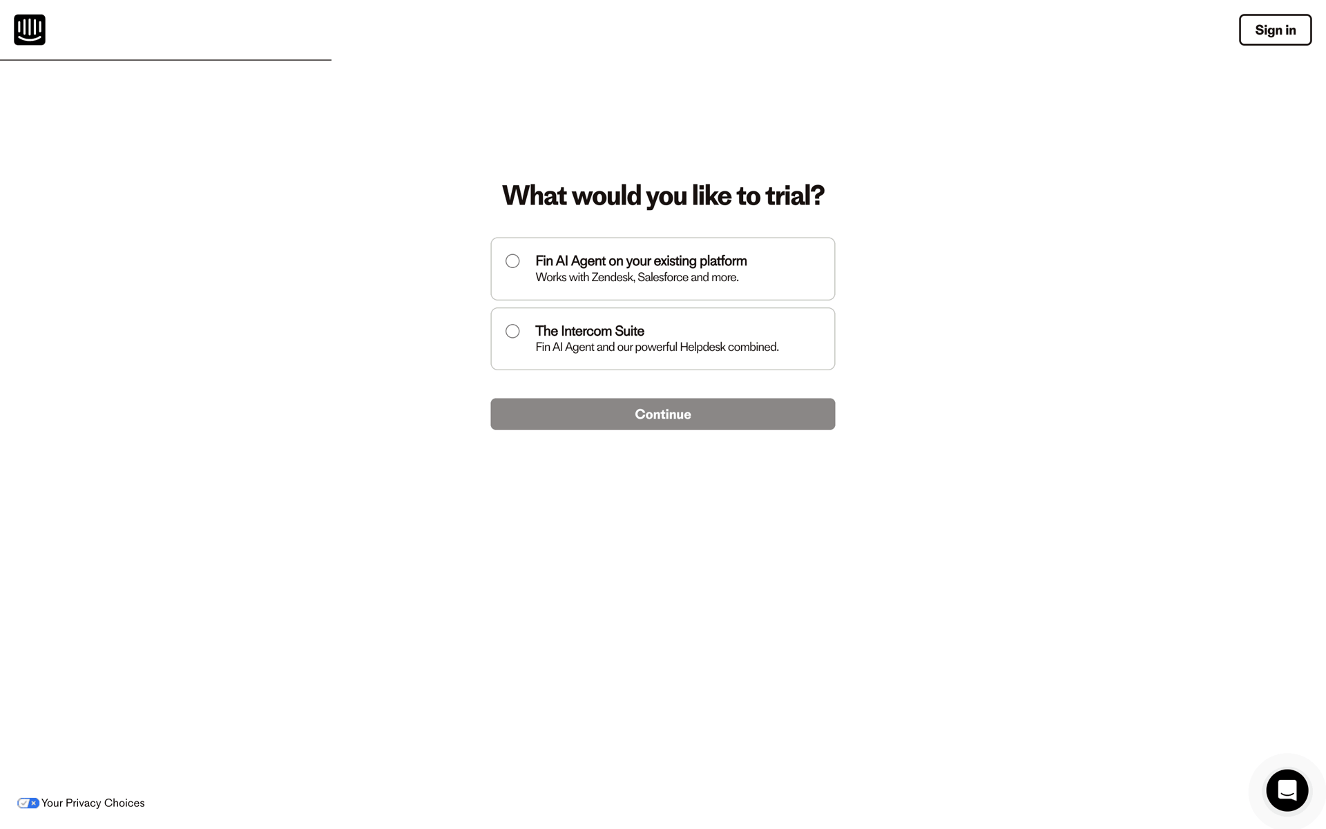 Intercom Web Business interface screenshot 8