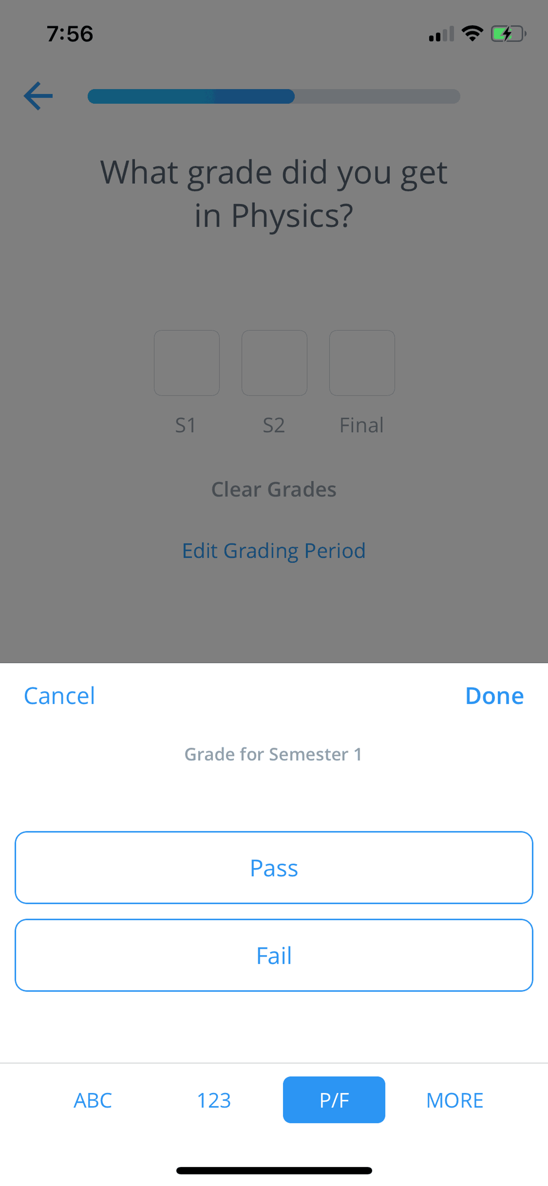 RaiseMe iOS Education interface screenshot 16