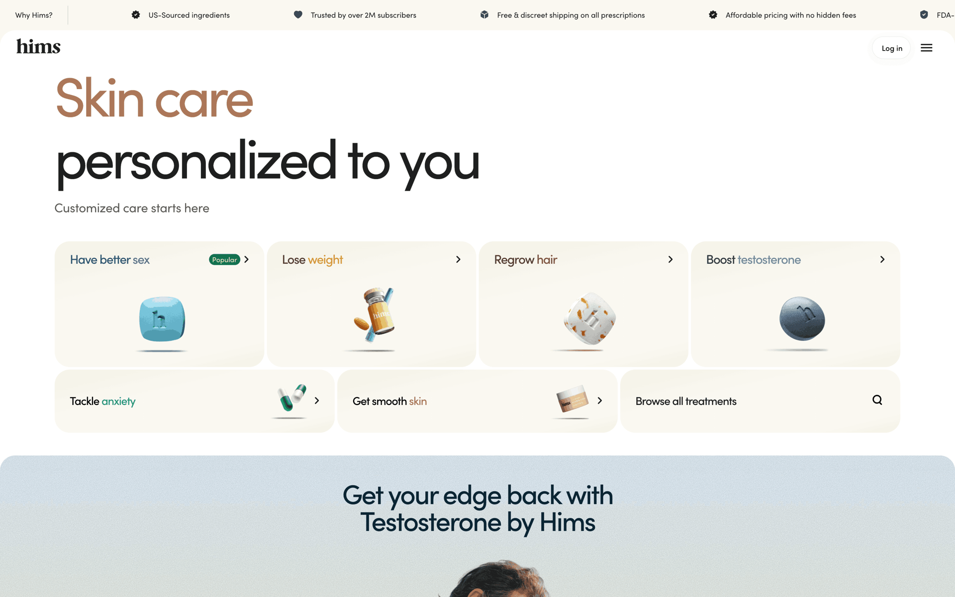 Hims Web Medical interface screenshot 1