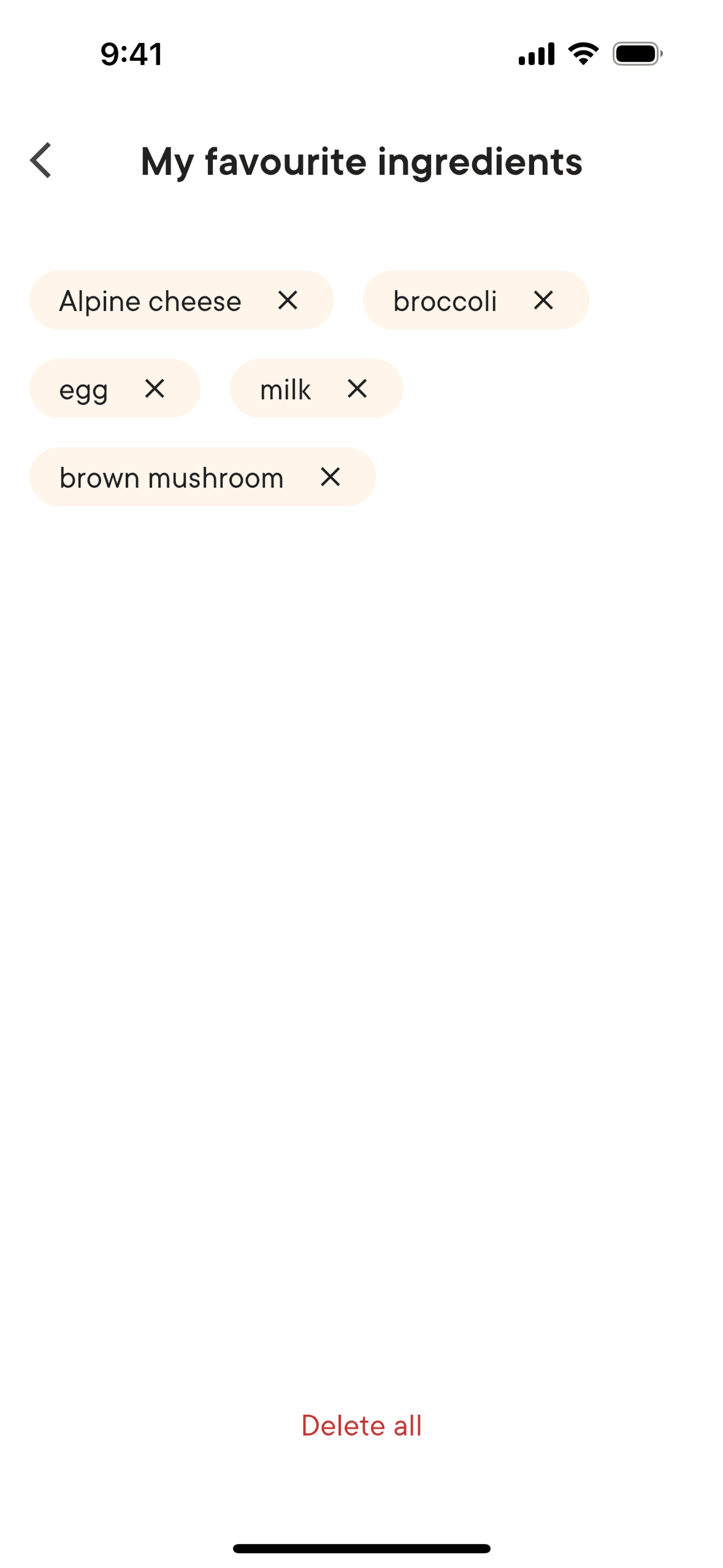Kitchen Stories iOS Food & Drink interface screenshot 15
