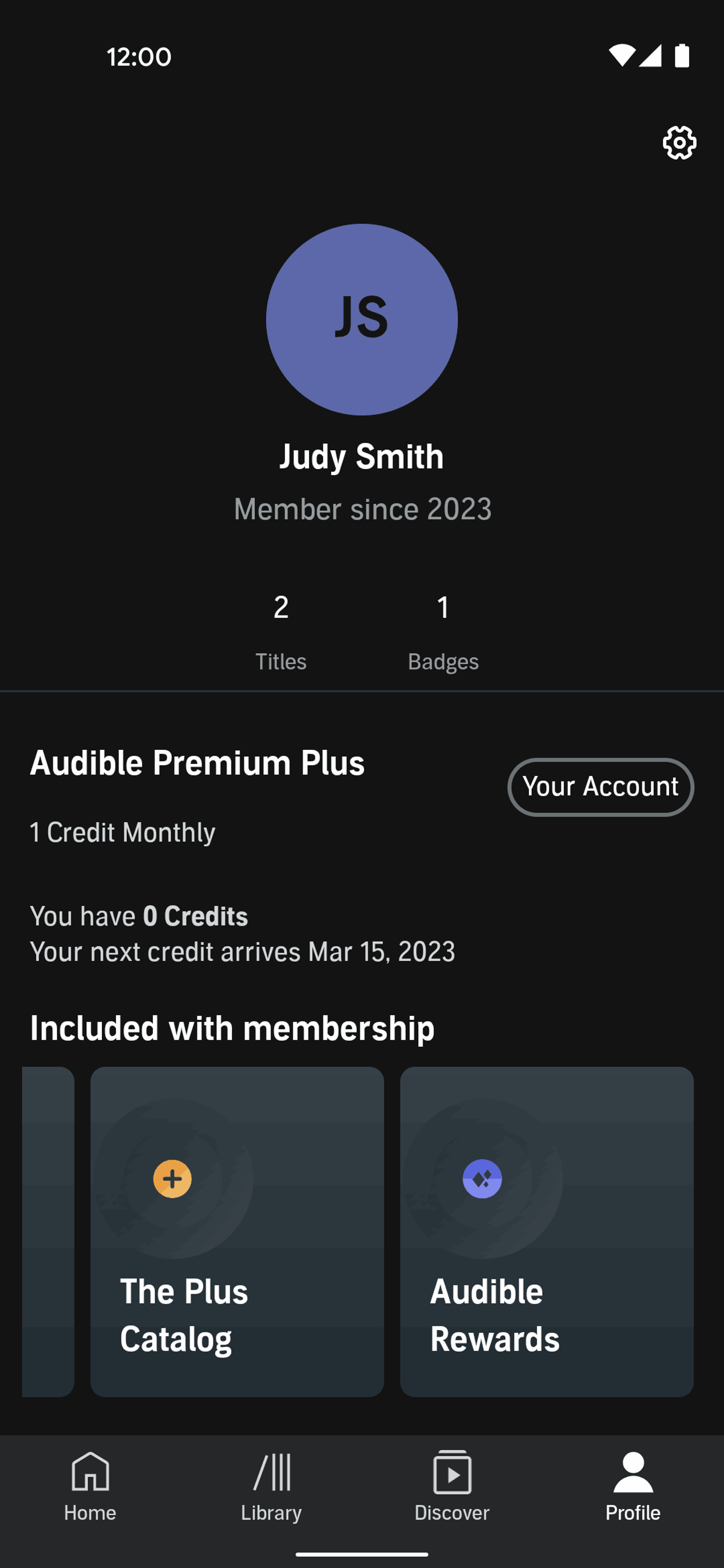 Audible Android Entertainment interface screenshot 23