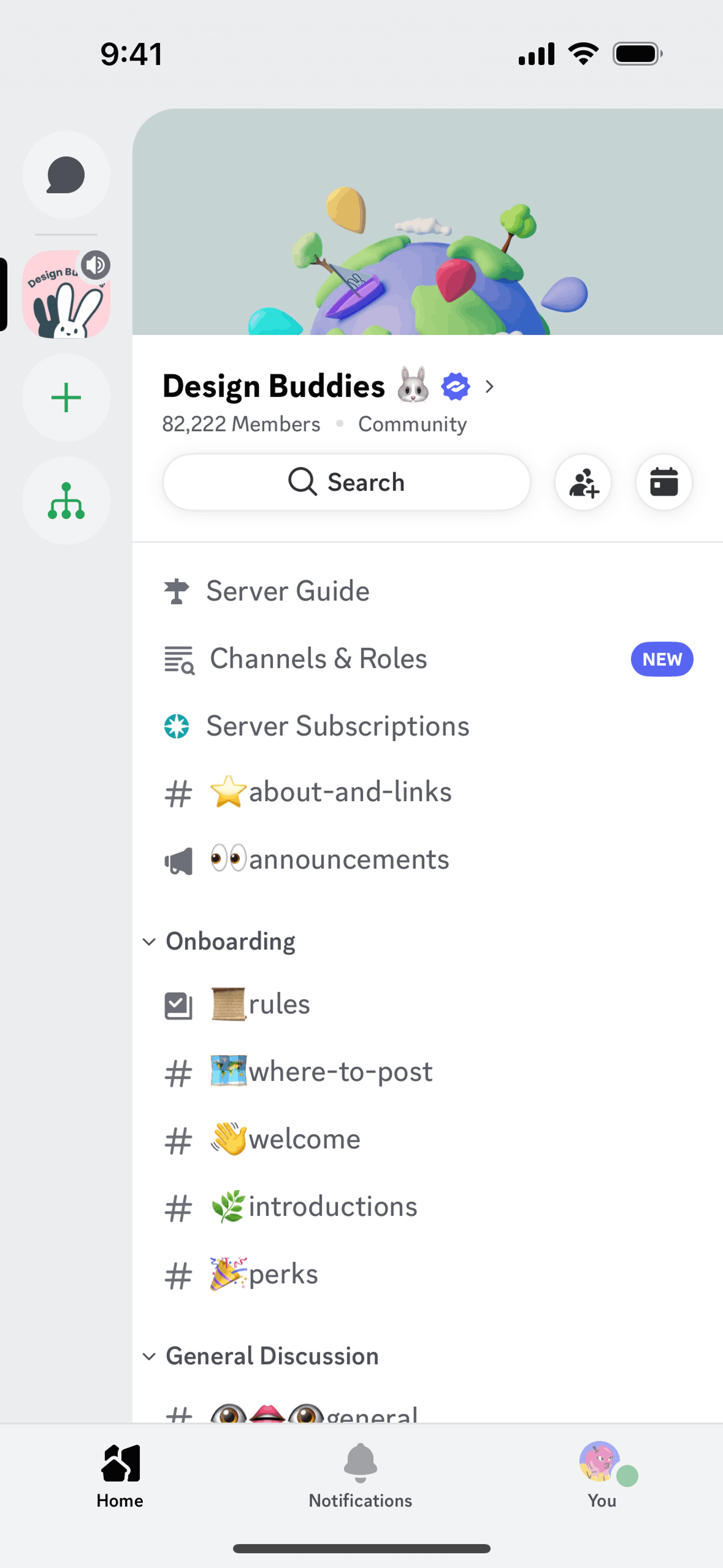 Discord iOS Social Networking interface screenshot 3