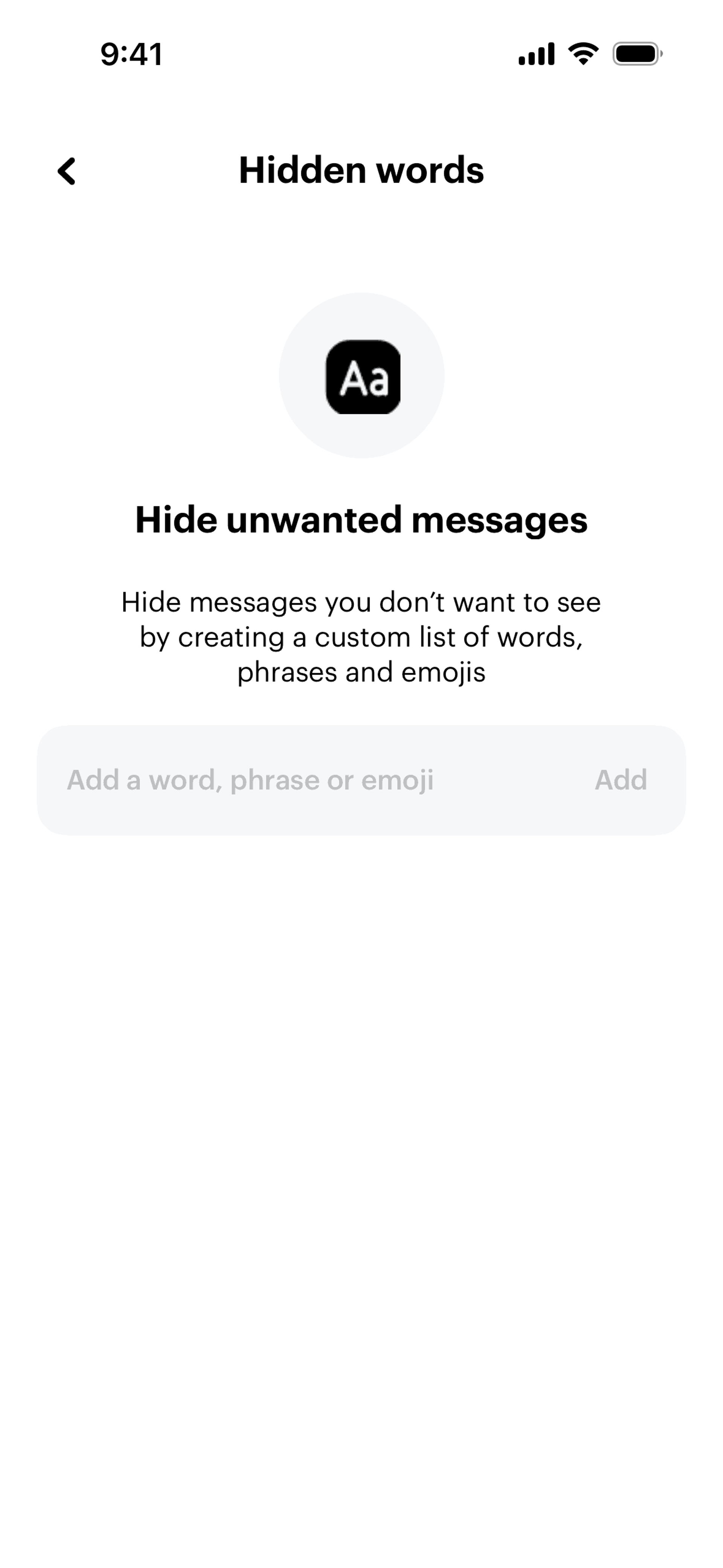 NGL iOS Lifestyle interface screenshot 3