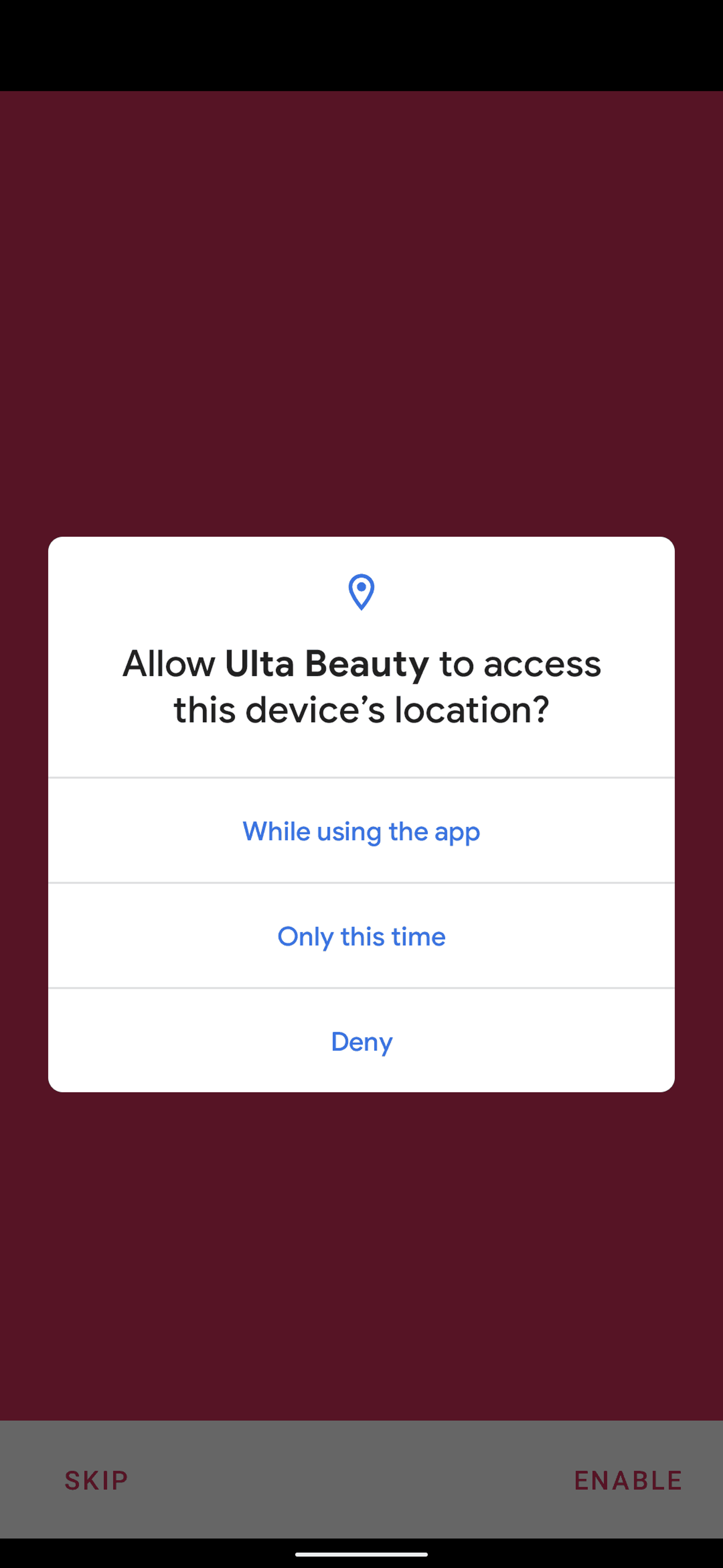 Ulta Beauty Android Shopping interface screenshot 2