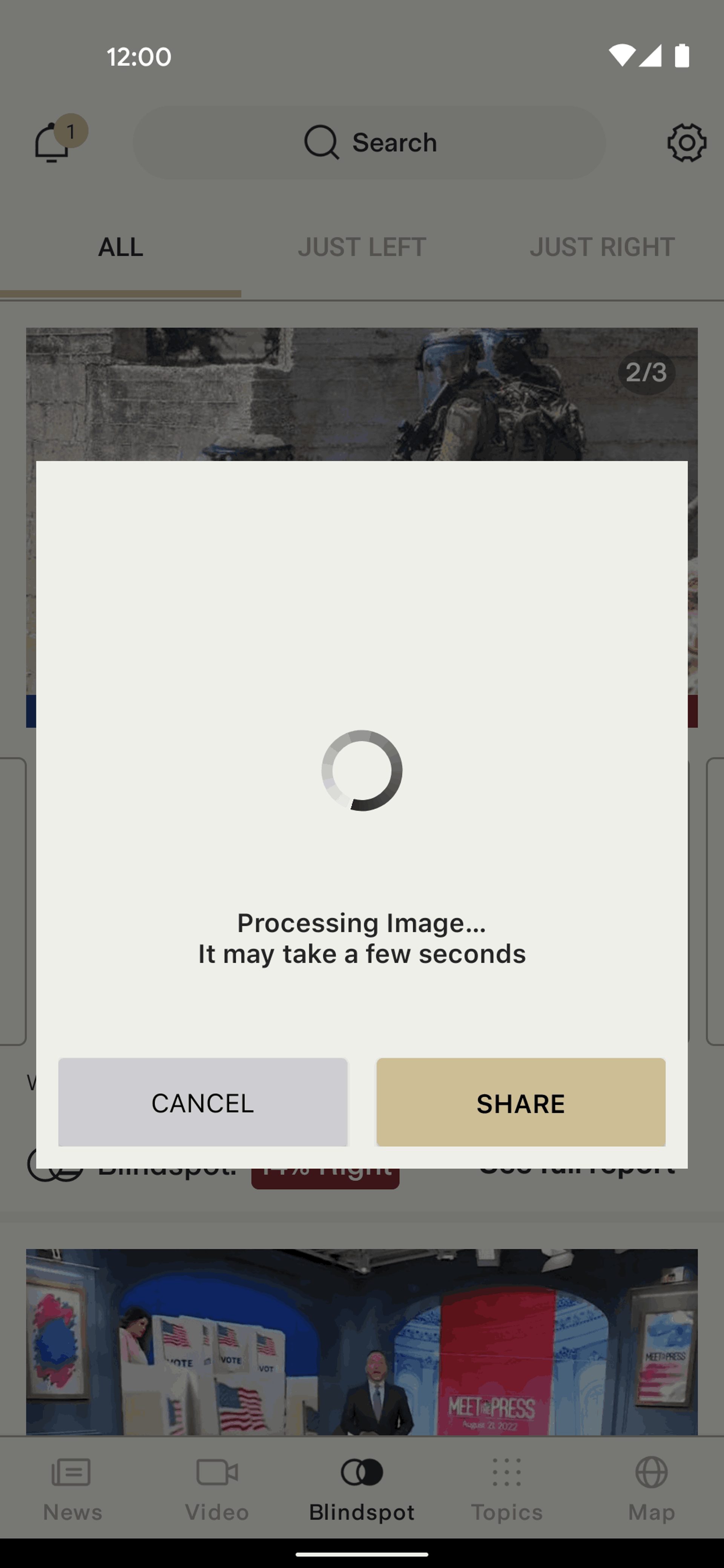 Ground News Android News interface screenshot 8