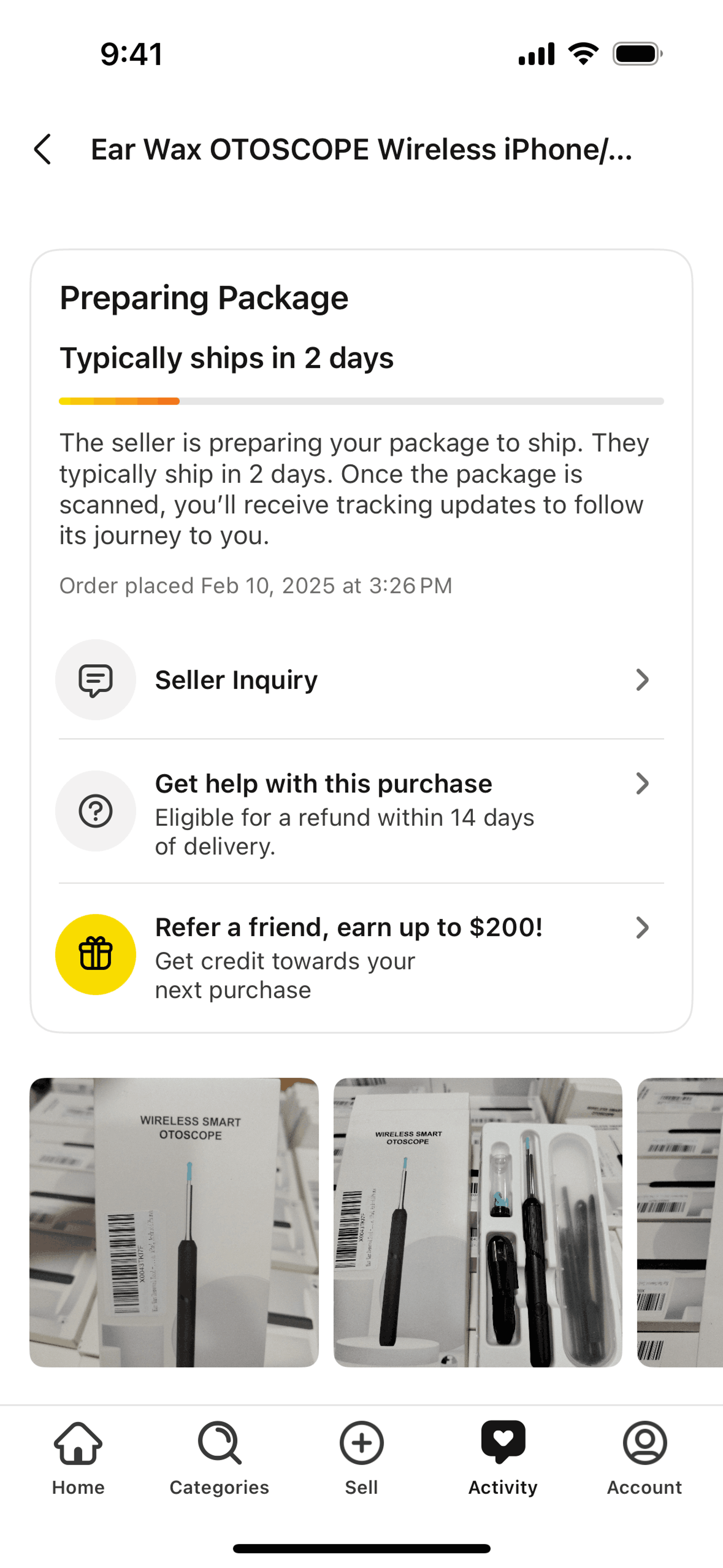 Whatnot iOS Shopping interface screenshot 9