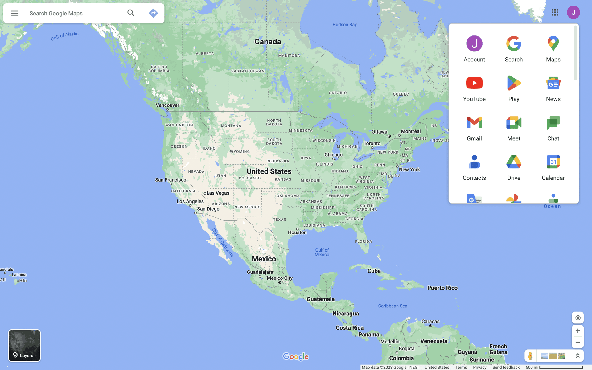 Google Maps Web Maps & Navigation interface screenshot 10