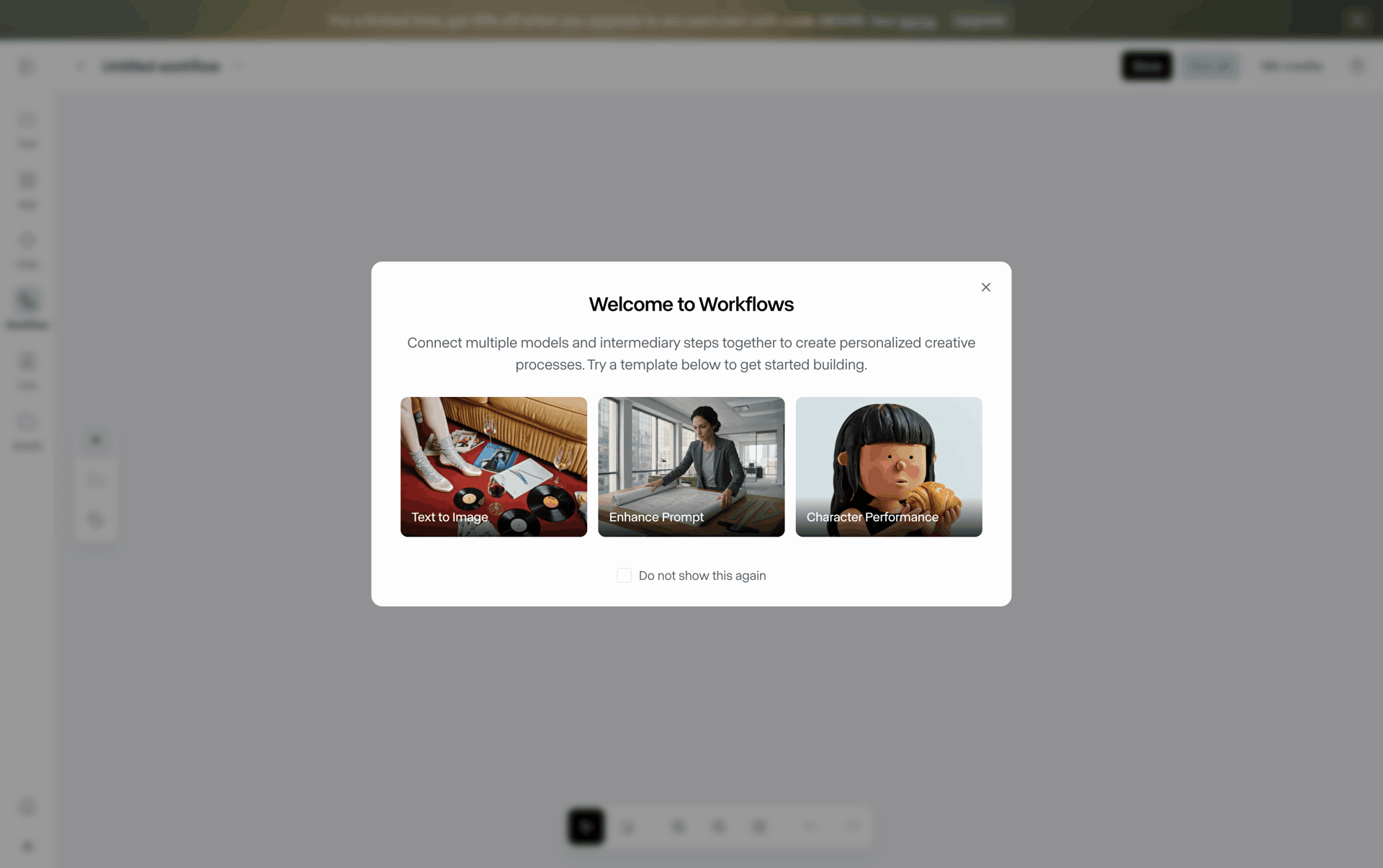 Runway Web Photo & Video interface screenshot 3
