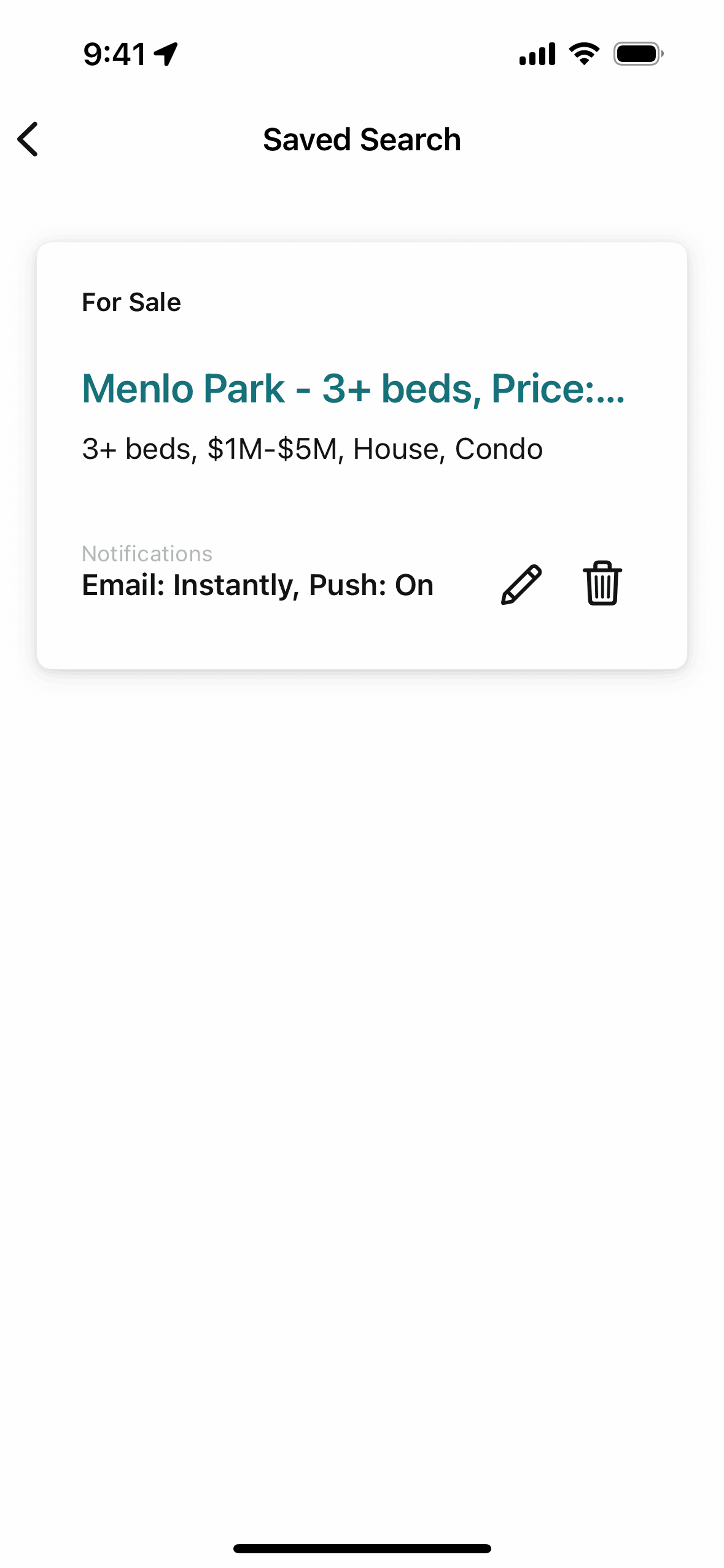 Redfin iOS Real Estate interface screenshot 21