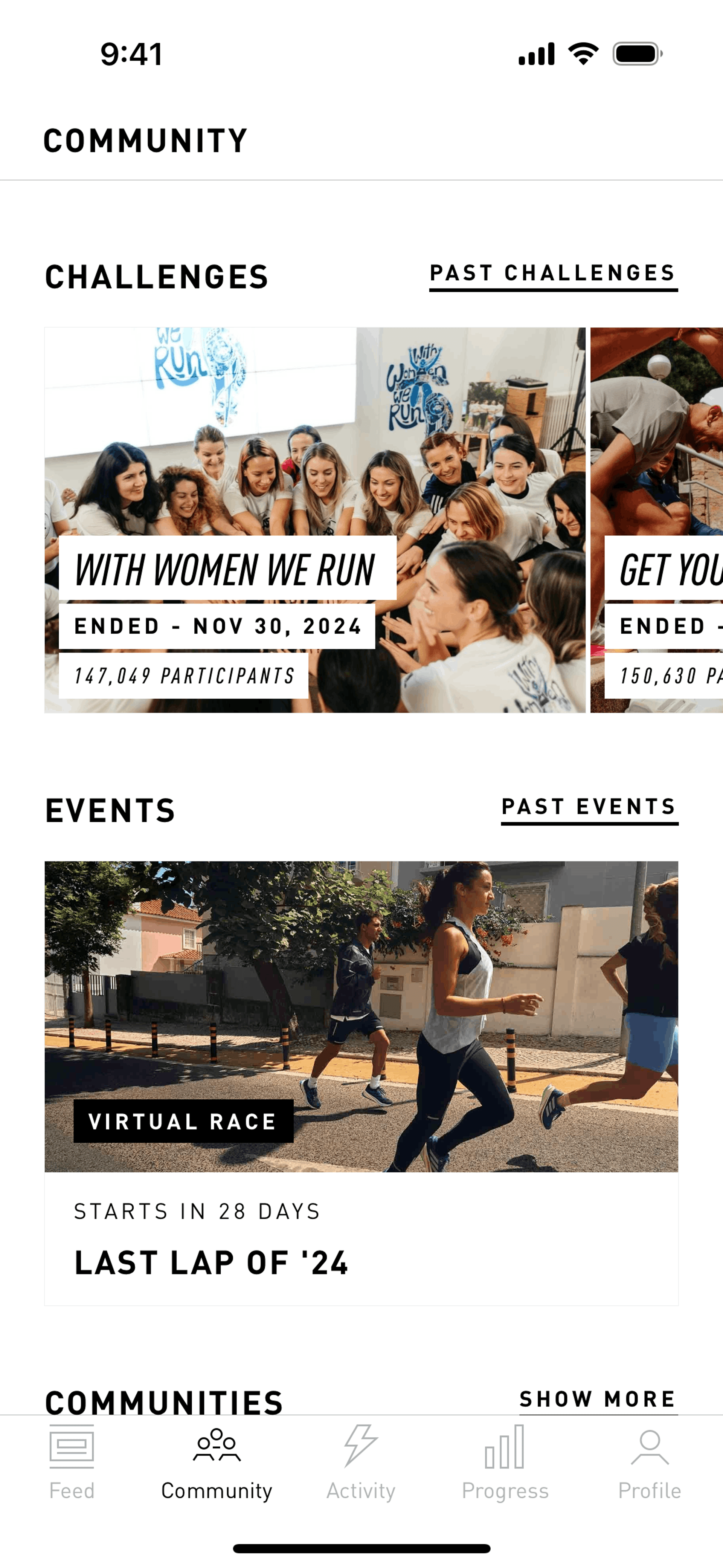 adidas Running iOS Health & Fitness interface screenshot 19