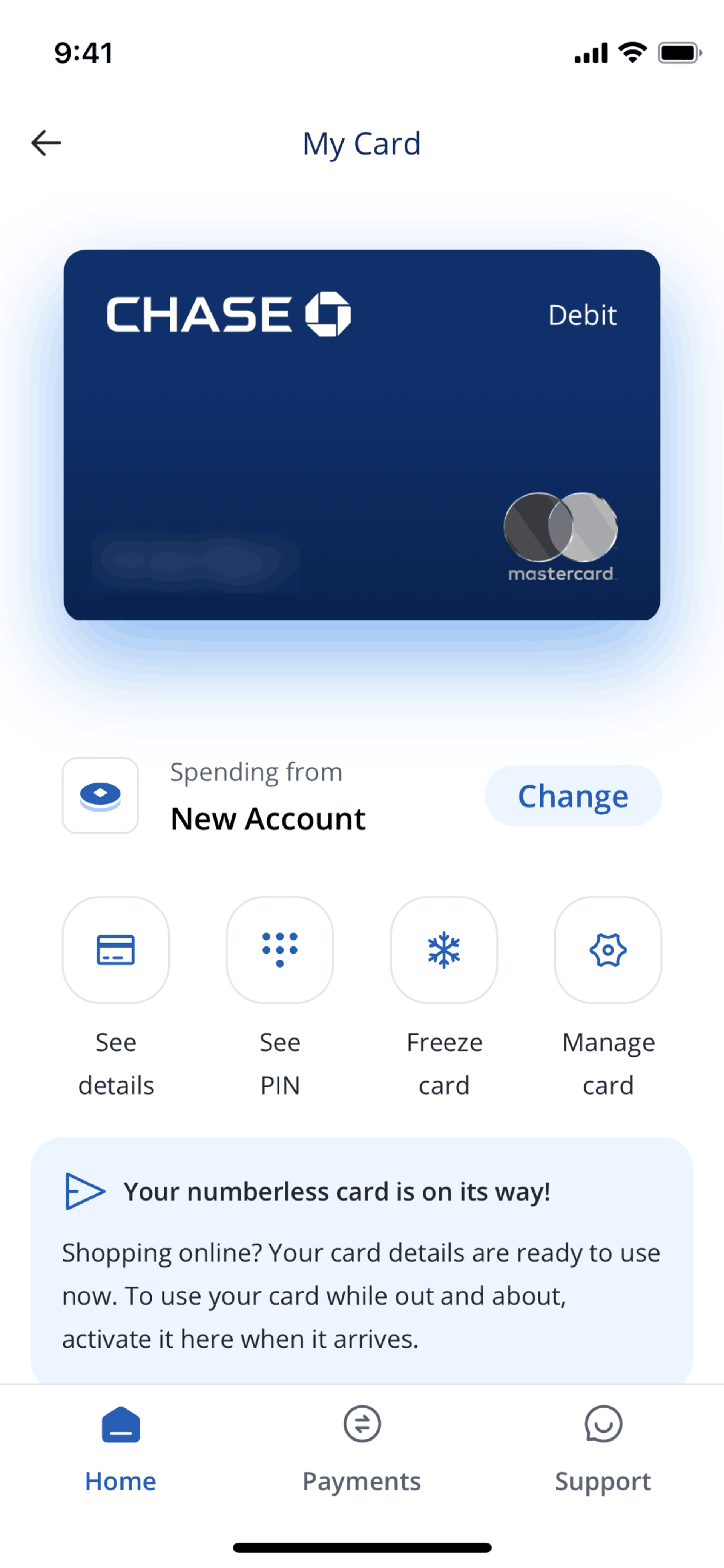 Chase UK iOS Finance interface screenshot 23