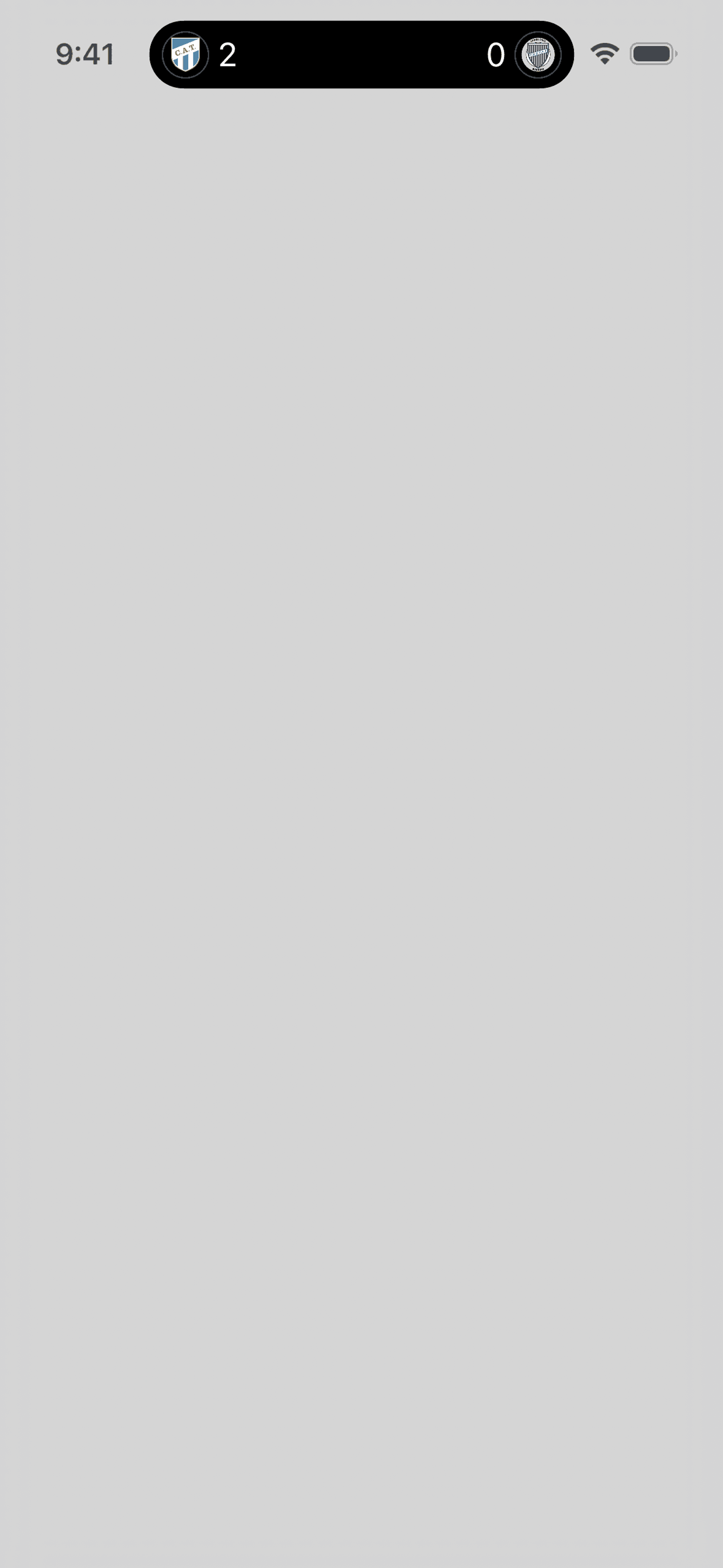 FotMob iOS Sports interface screenshot 3