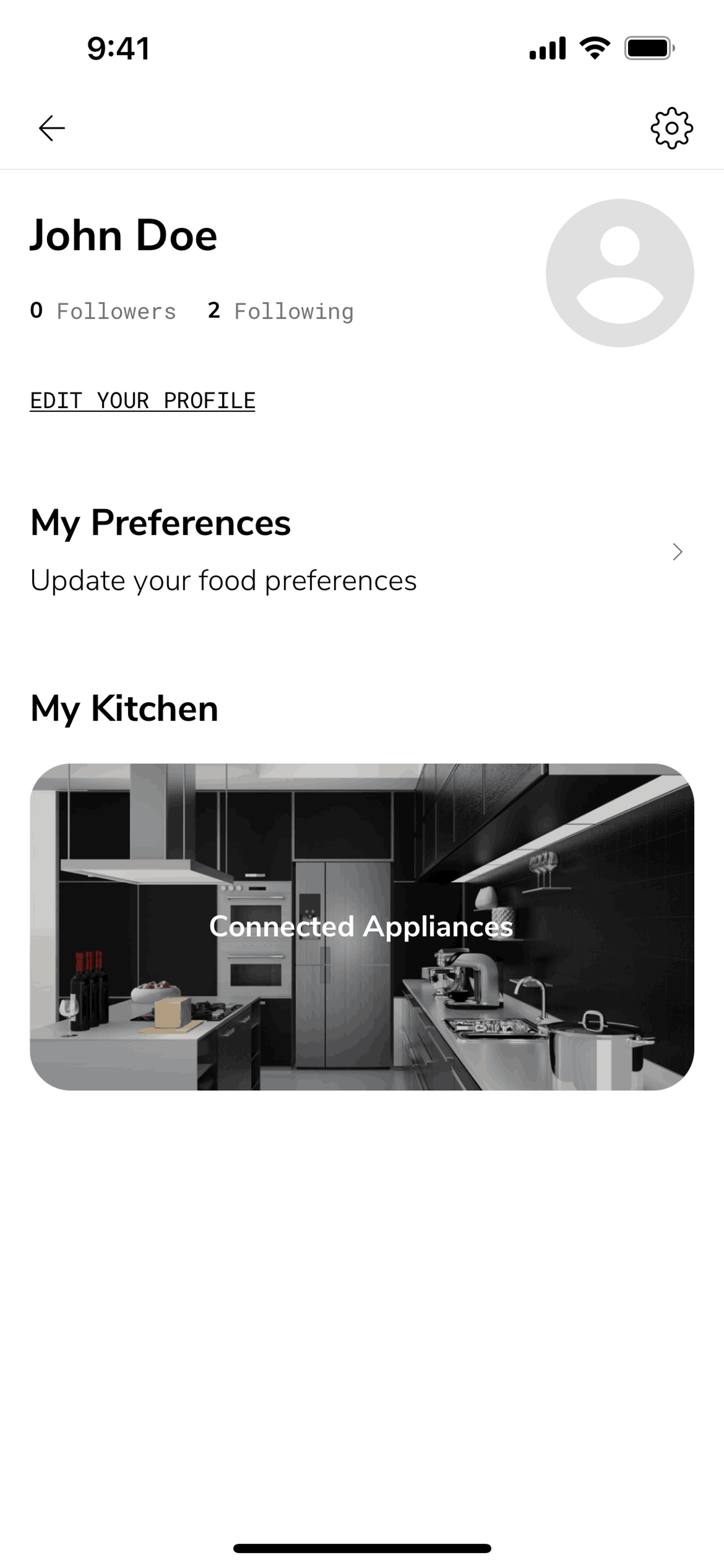 SideChef iOS Food & Drink interface screenshot 5