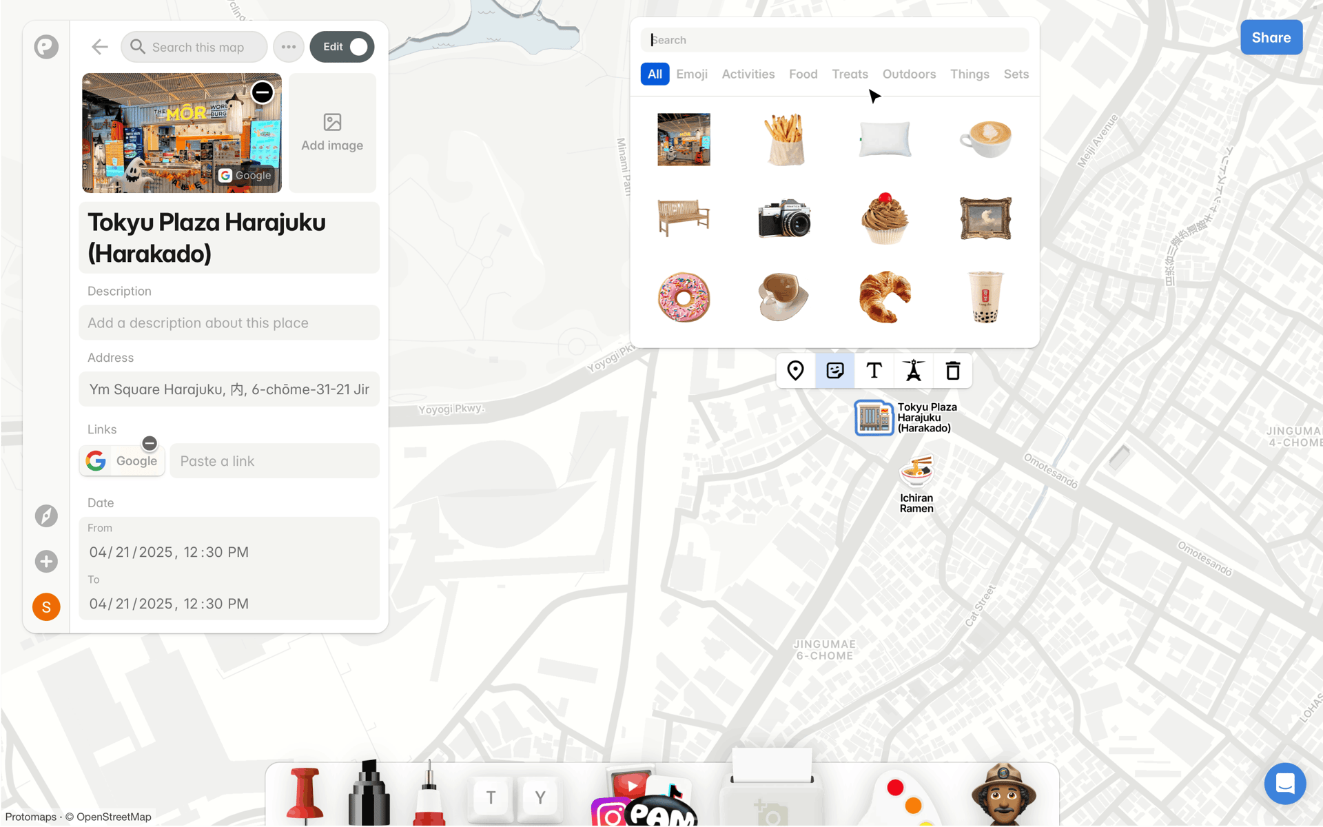 PamPam Web AI interface screenshot 17