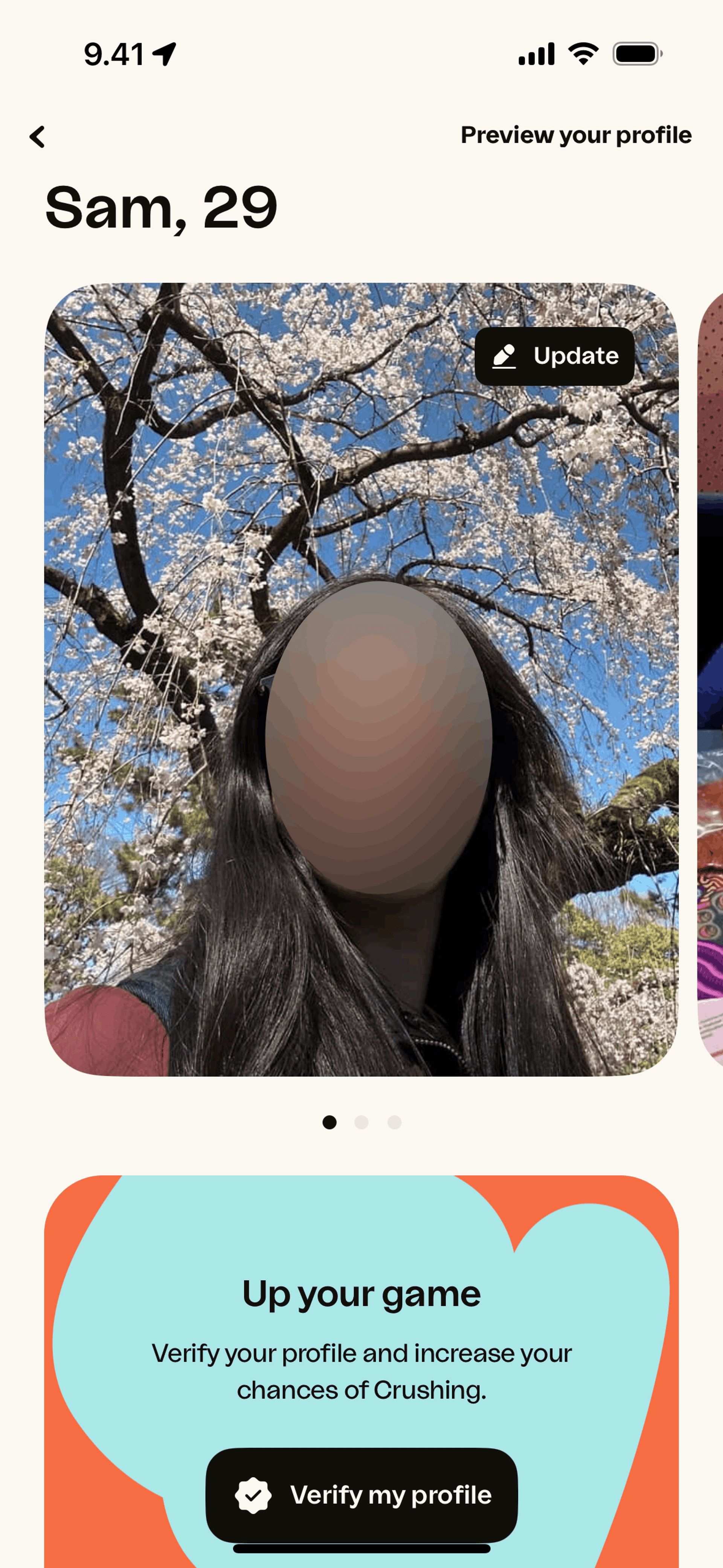 happn iOS Lifestyle interface screenshot 17