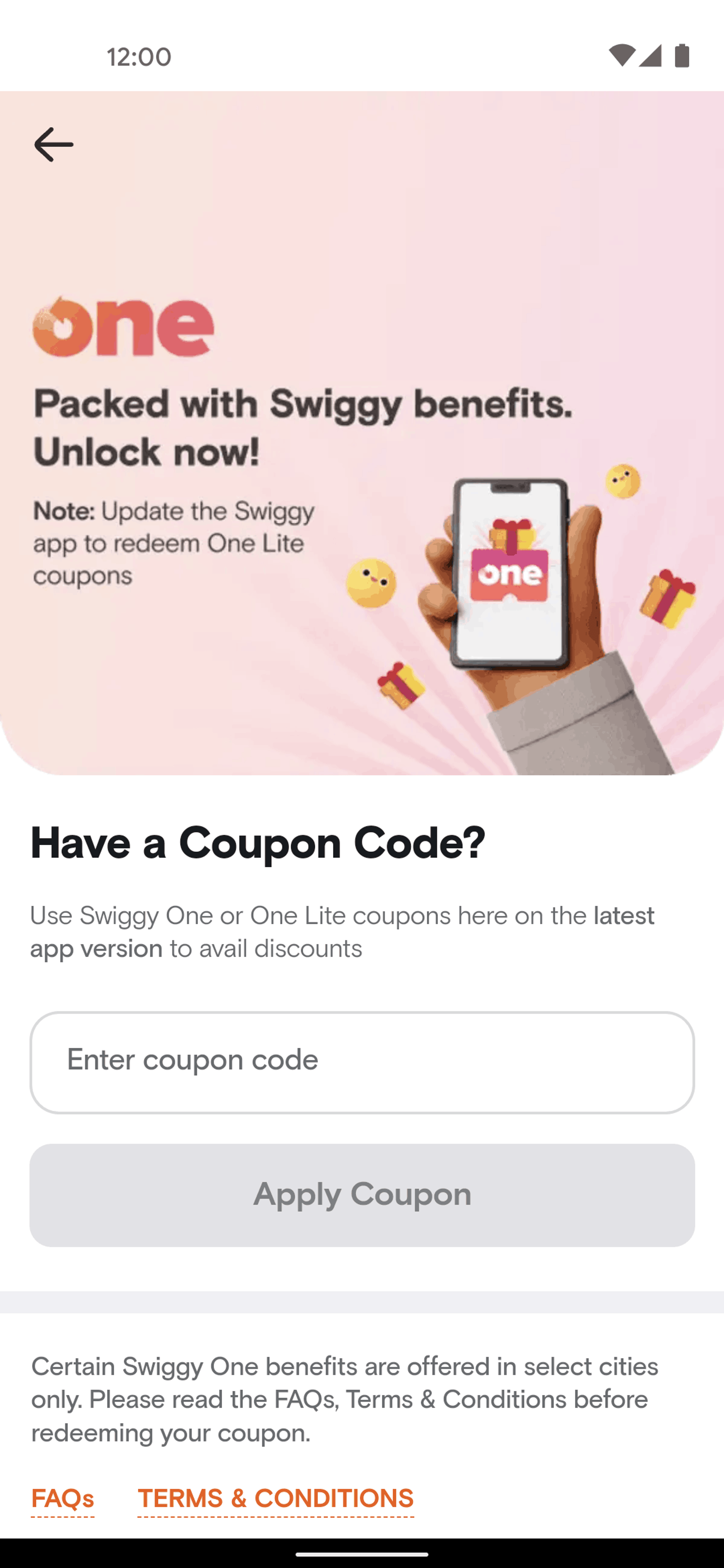 Swiggy Android Food & Drink interface screenshot 23