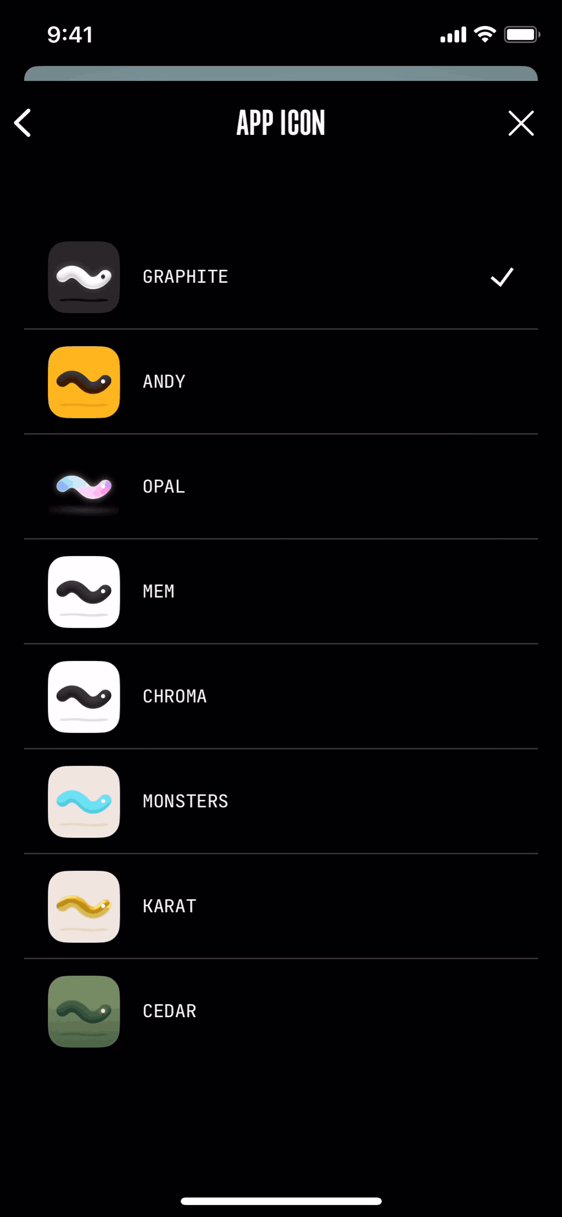 (Not Boring) Vibes iOS Health & Fitness interface screenshot 23