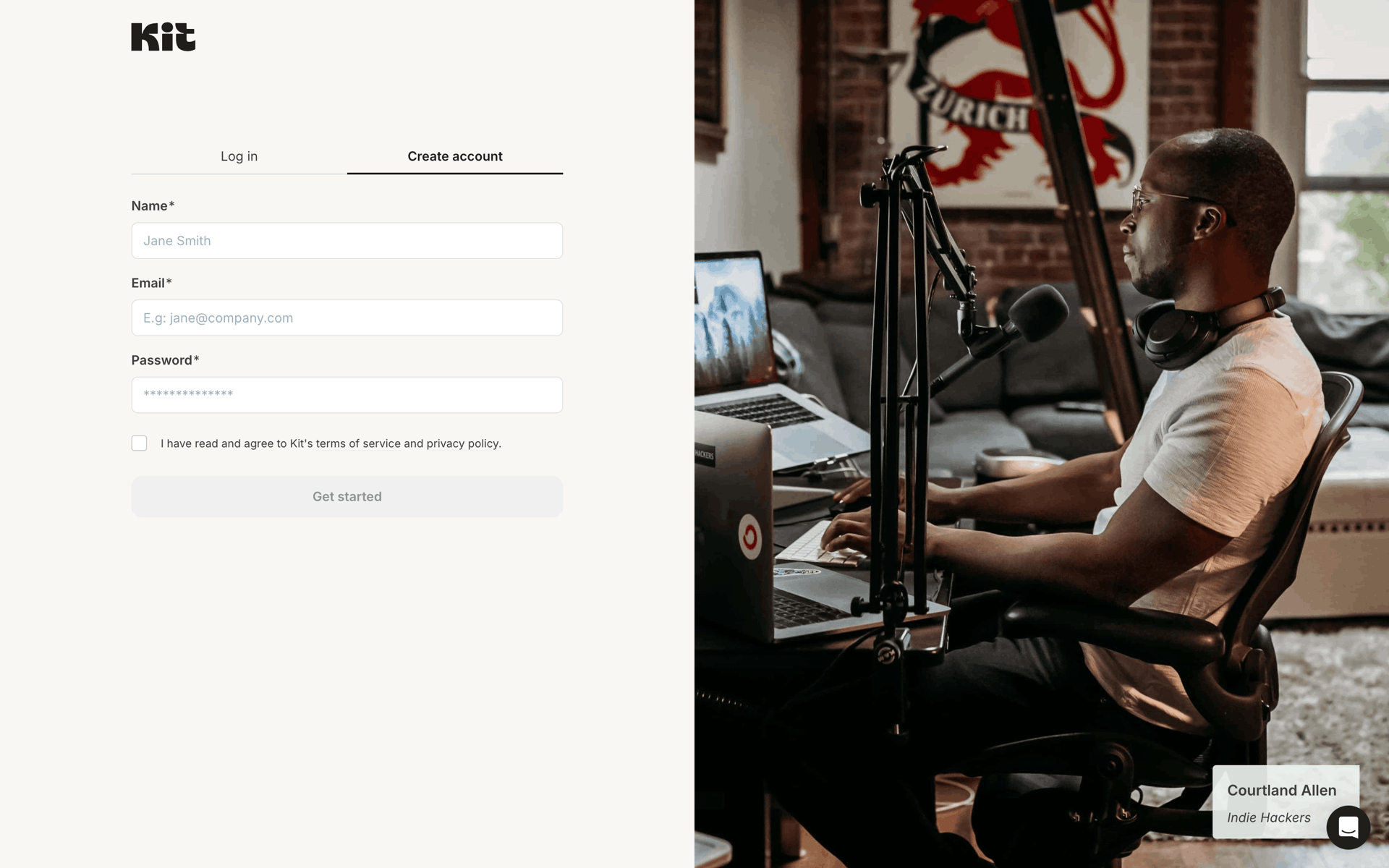 Kit Web Business interface screenshot 6