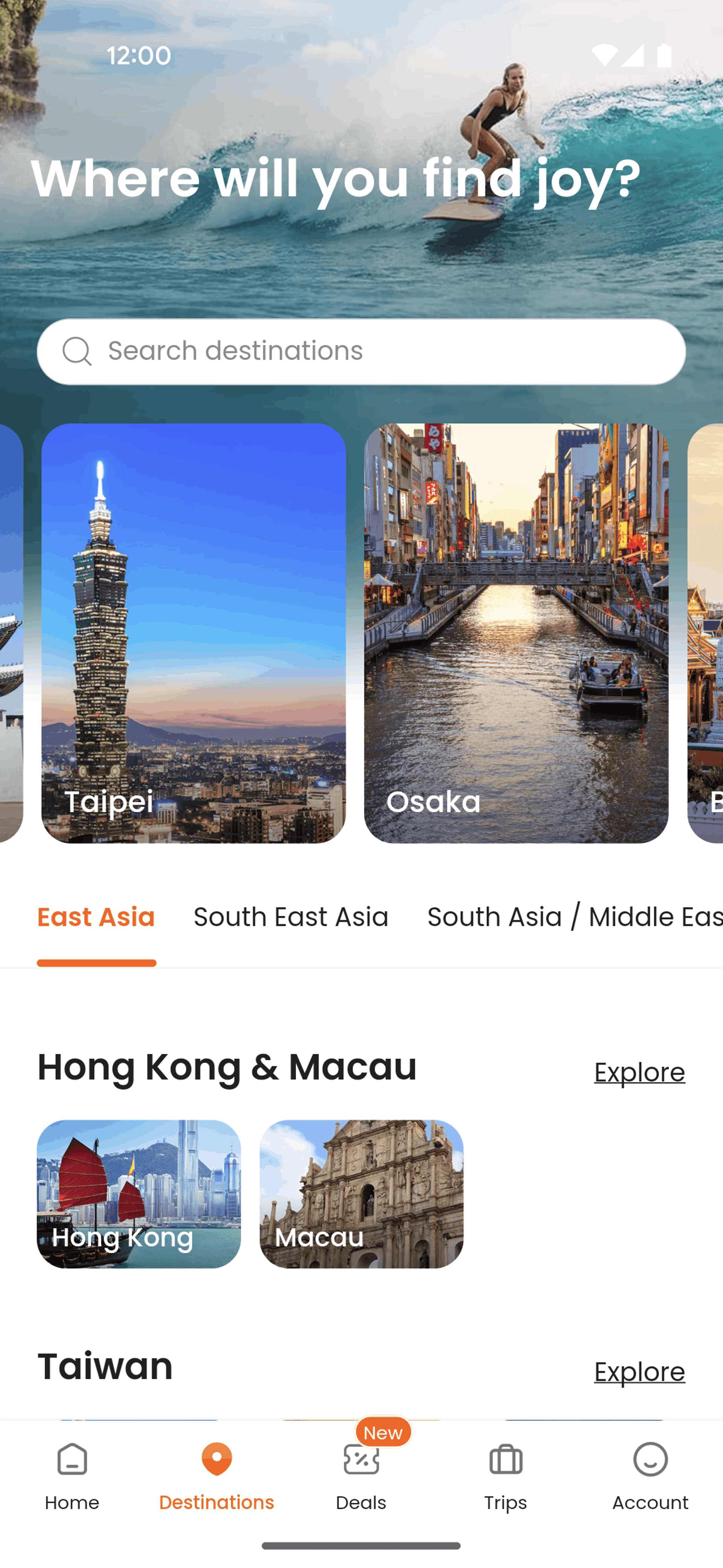 Klook Android Travel & Transportation interface screenshot 24