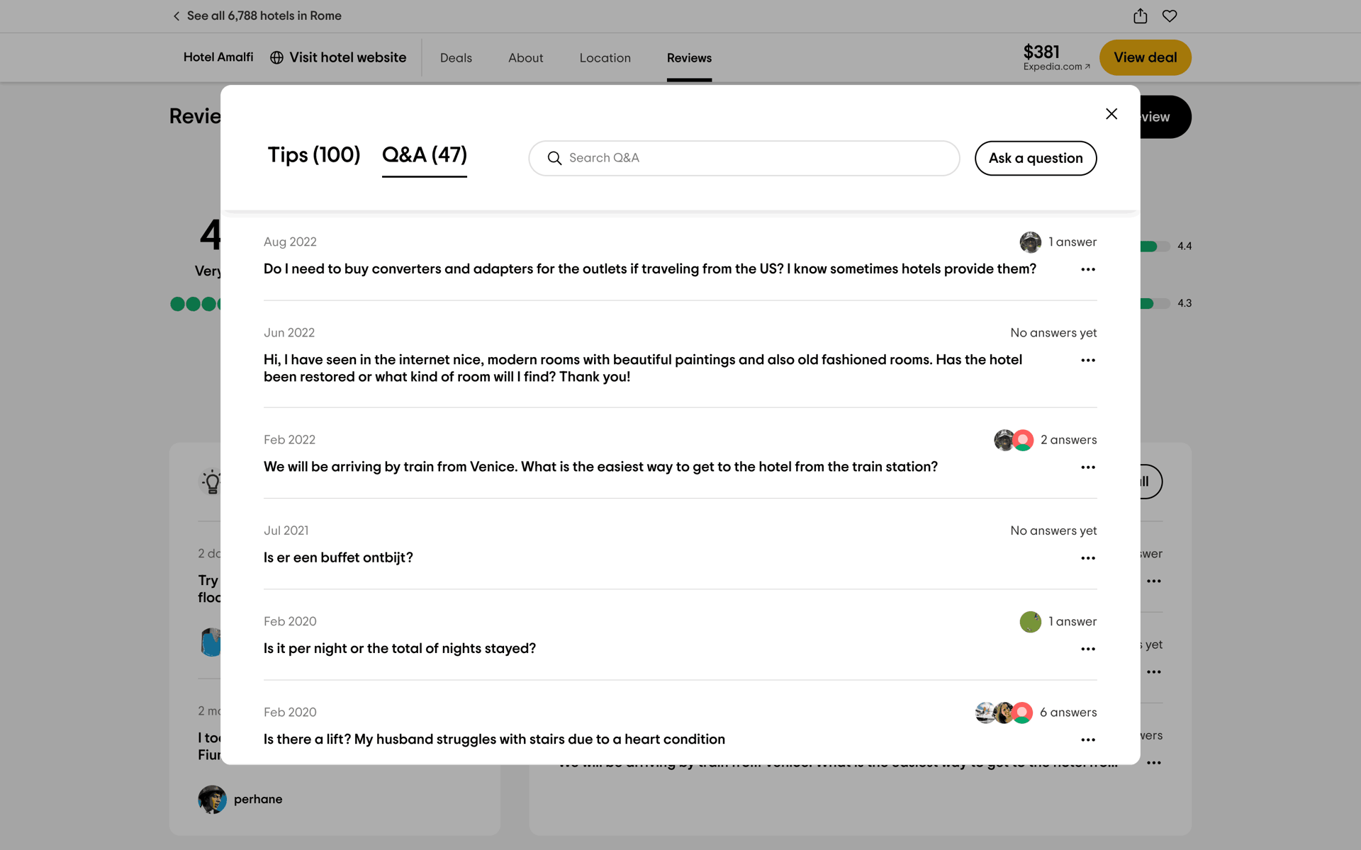 Tripadvisor Web Travel & Transportation interface screenshot 17