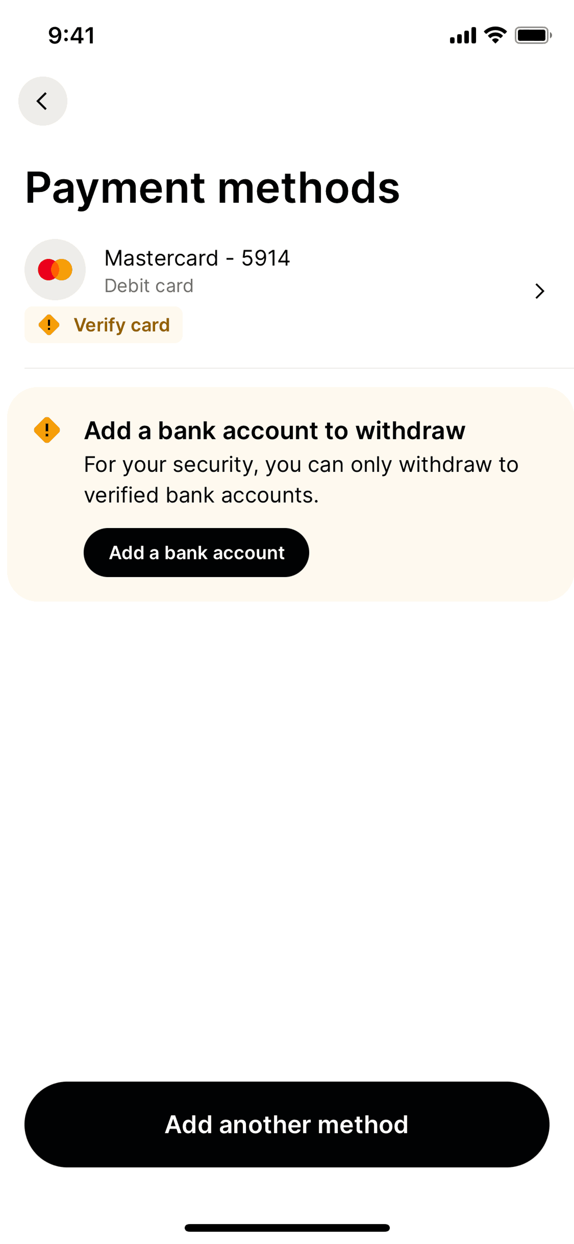 Gemini iOS Finance interface screenshot 16