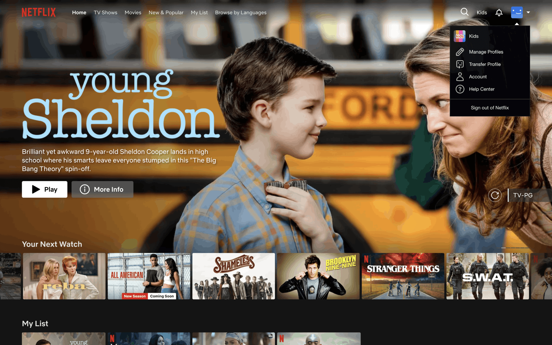 Netflix Web Entertainment interface screenshot 15