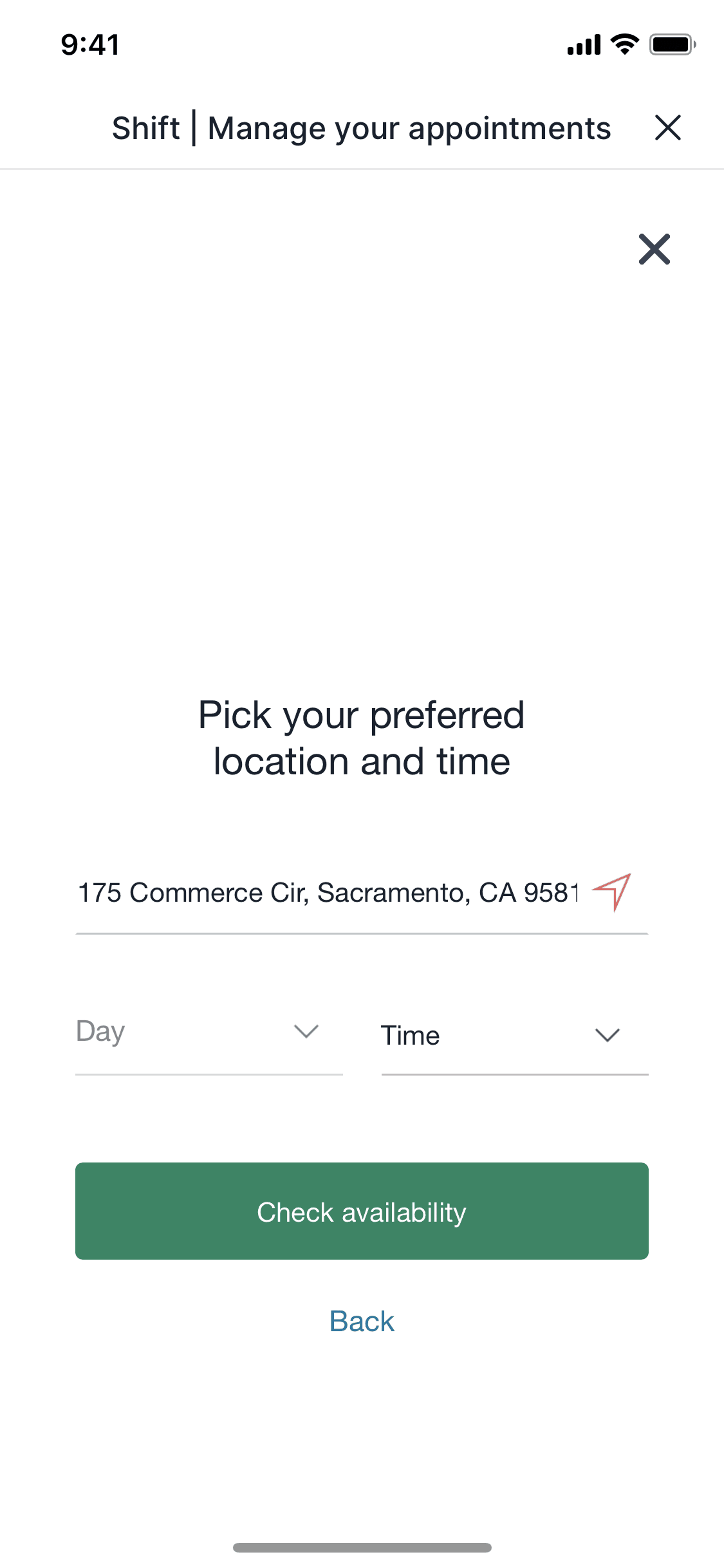 Shift iOS Shopping interface screenshot 22