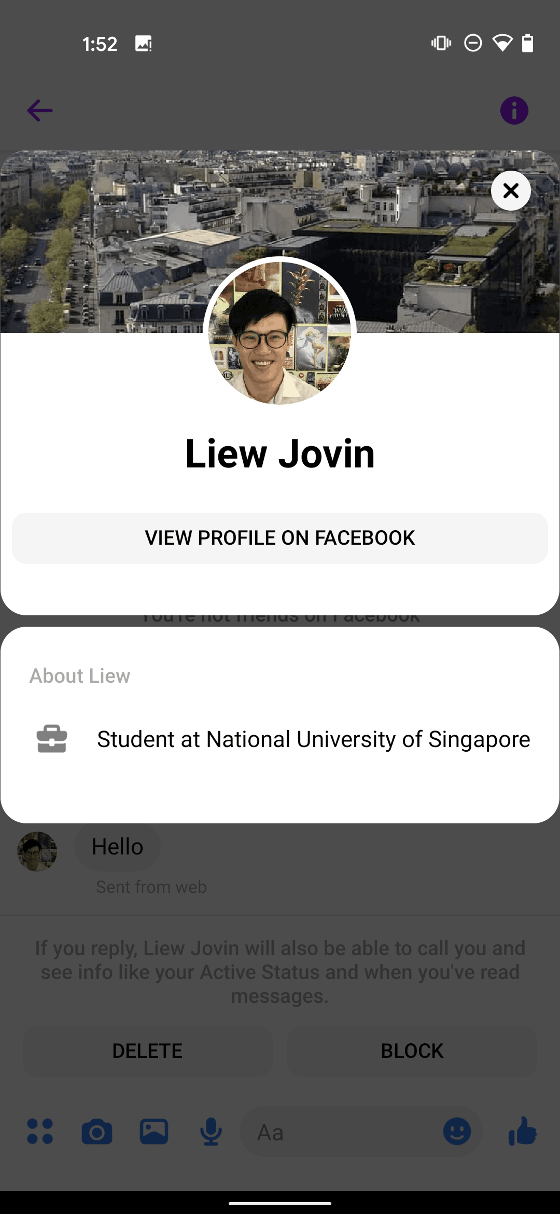 Messenger Android Social Networking interface screenshot 22
