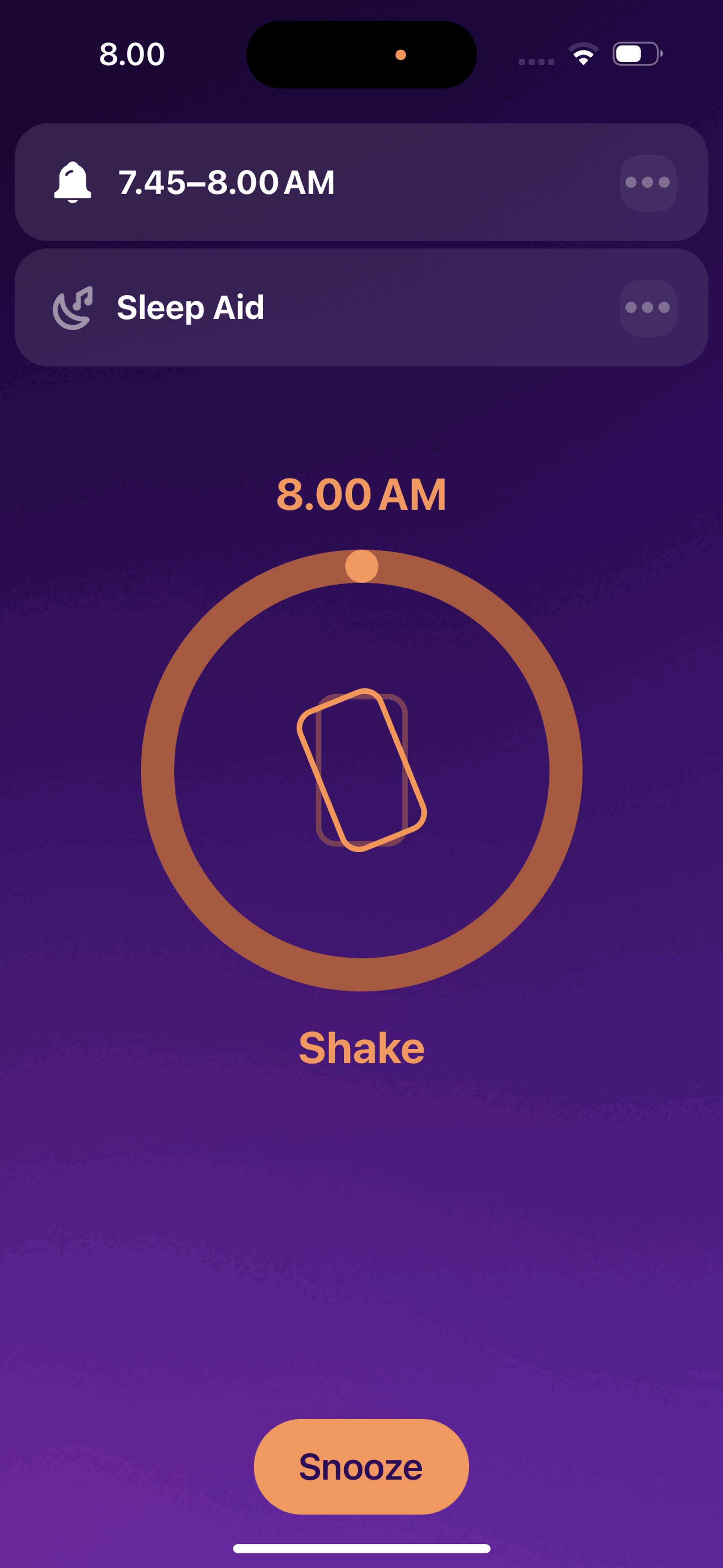 Pillow iOS Health & Fitness interface screenshot 12