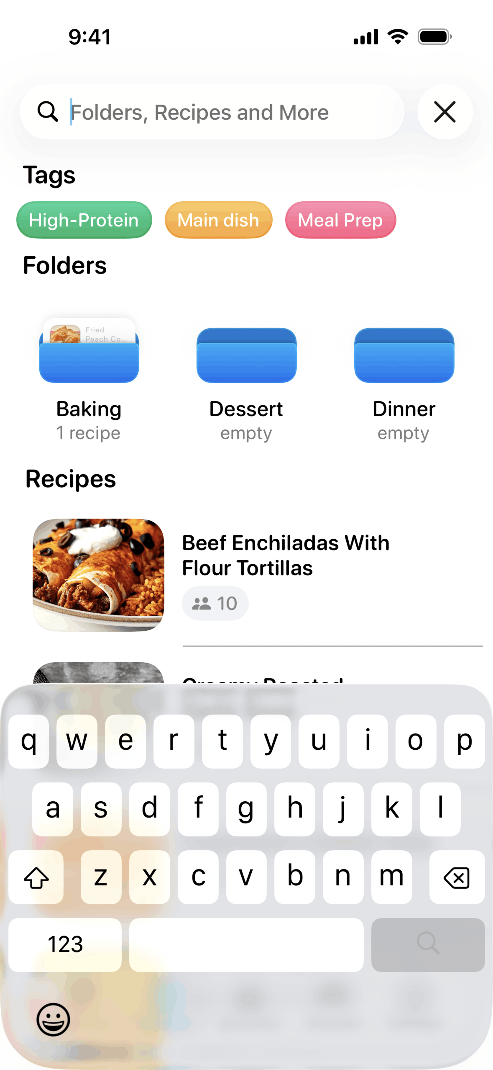 Crouton iOS Food & Drink interface screenshot 18