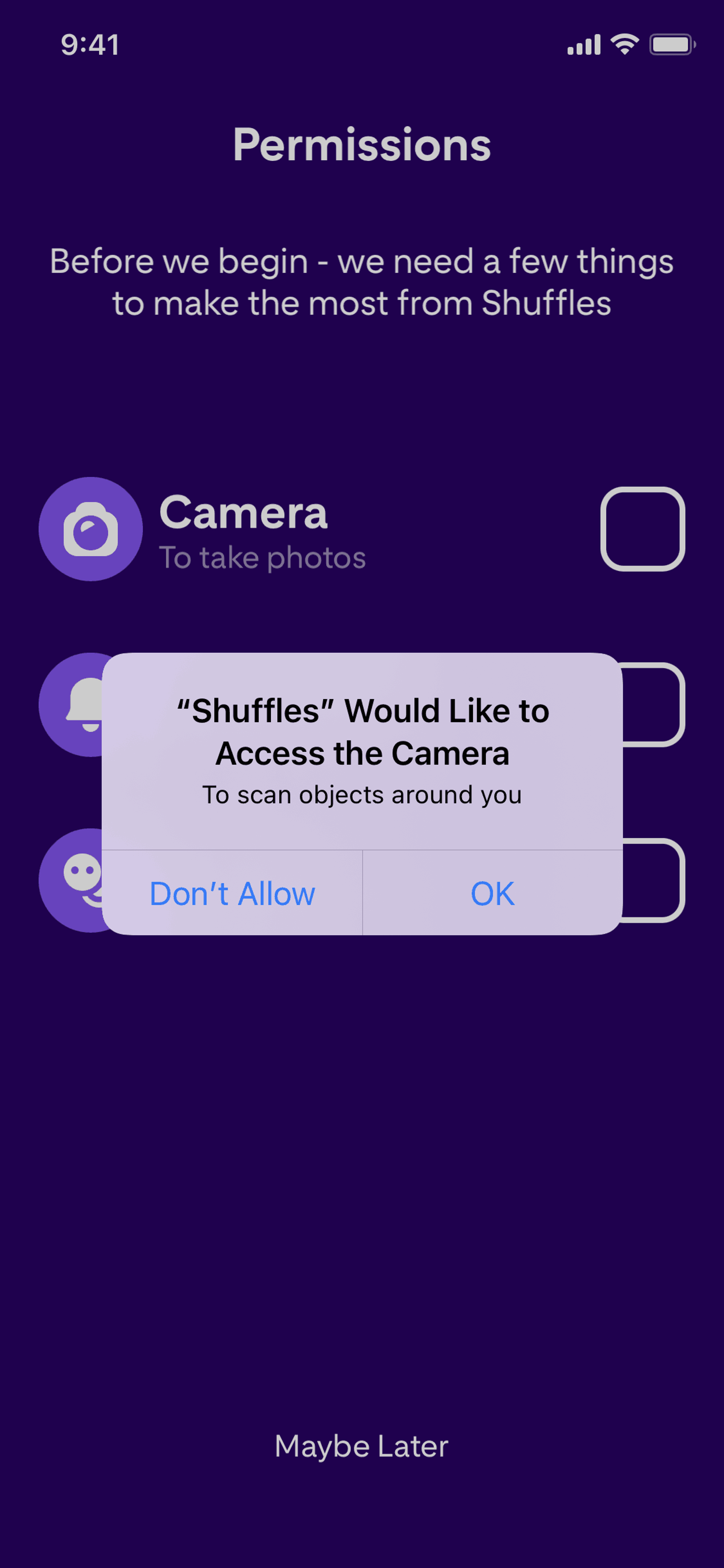 Shuffles by Pinterest iOS Photo & Video interface screenshot 17