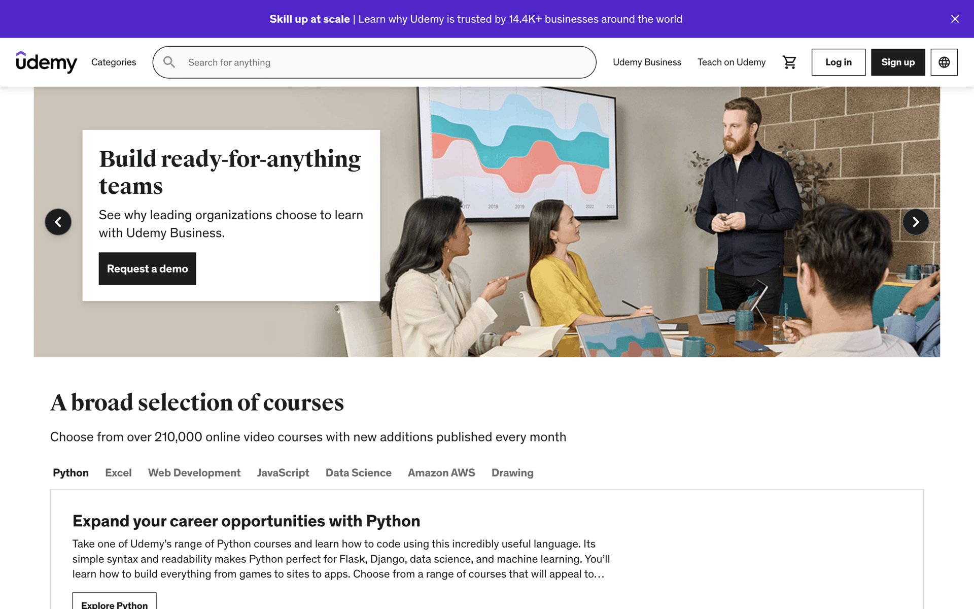 Udemy Web Education interface screenshot 2