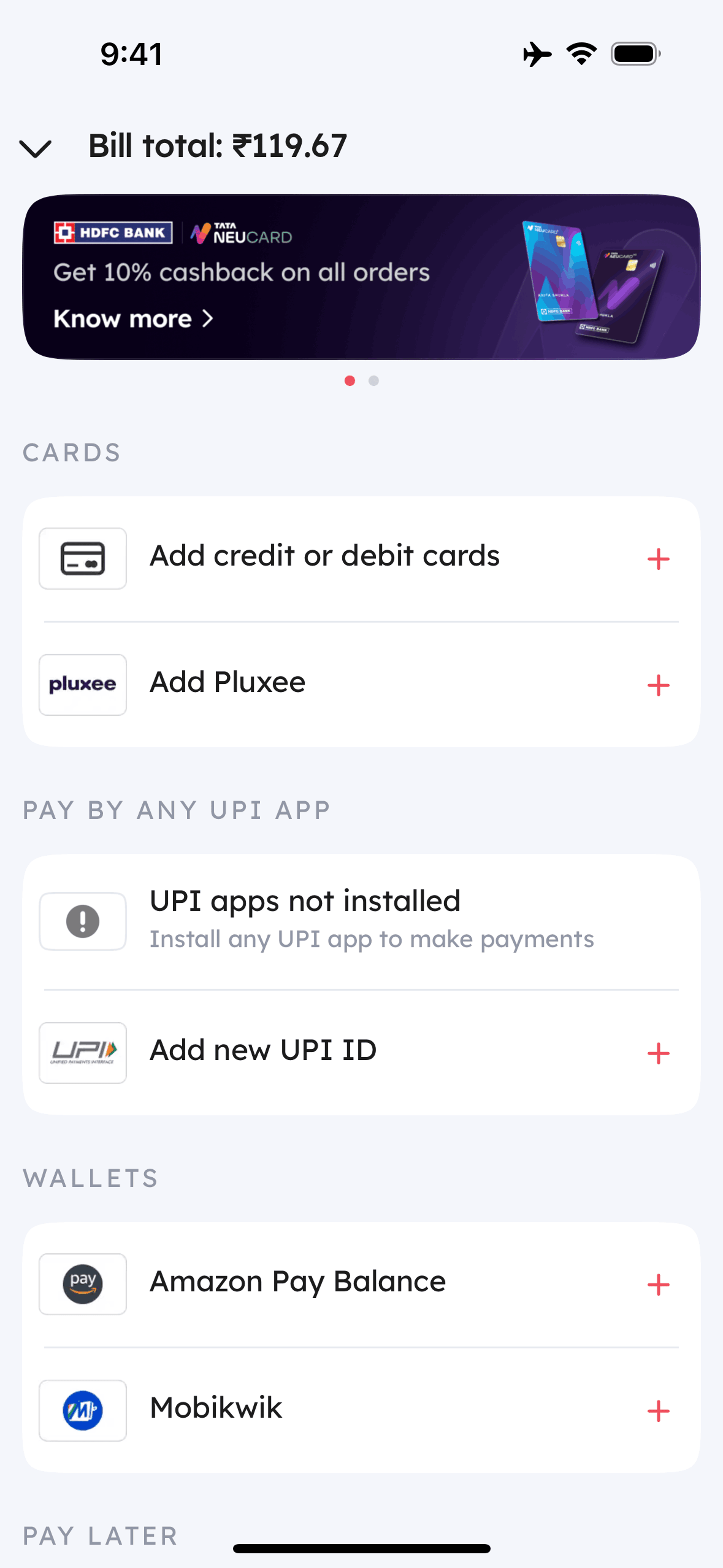 Zomato iOS Food & Drink interface screenshot 22