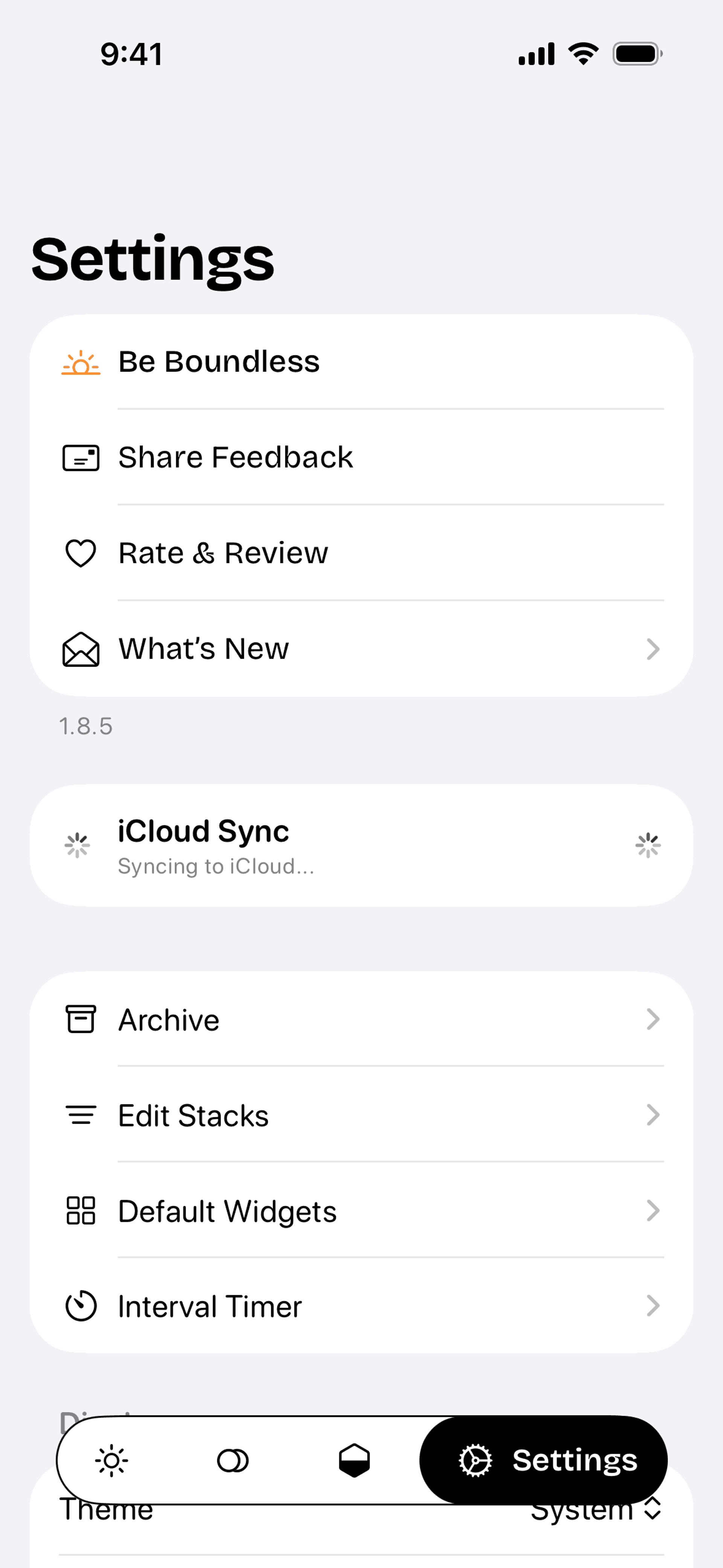 timespent iOS Productivity interface screenshot 20