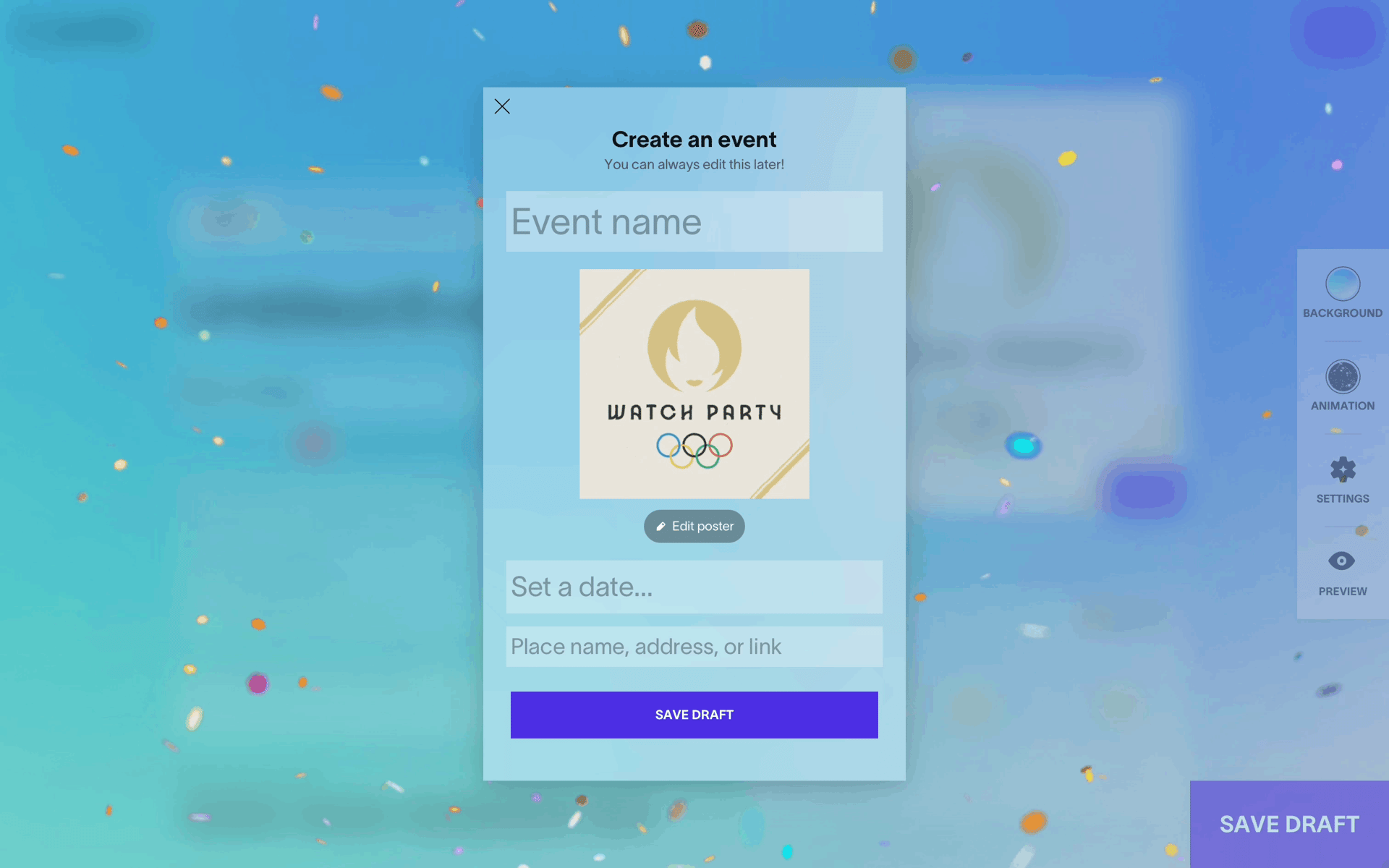 Partiful Web Lifestyle interface screenshot 7
