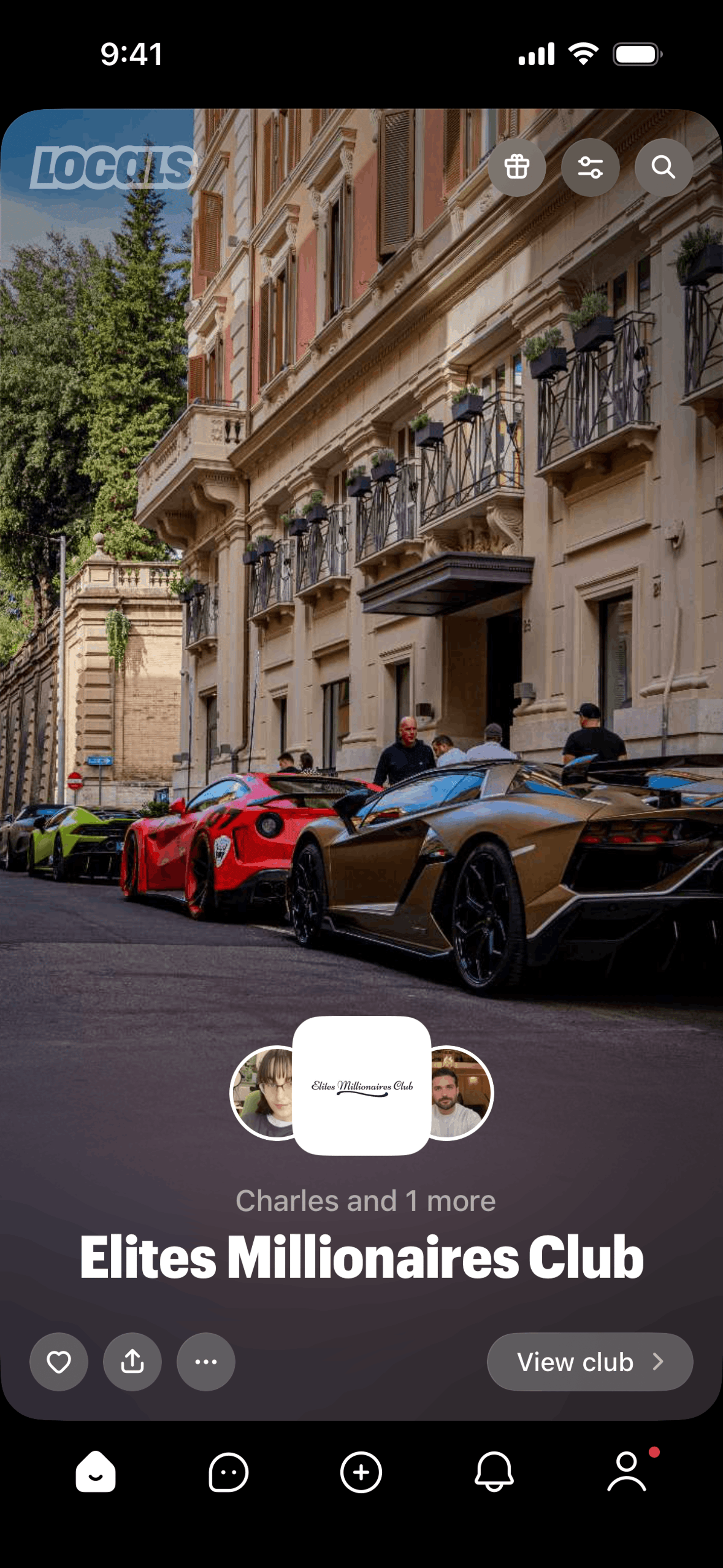 Locals iOS Social Networking interface screenshot 7
