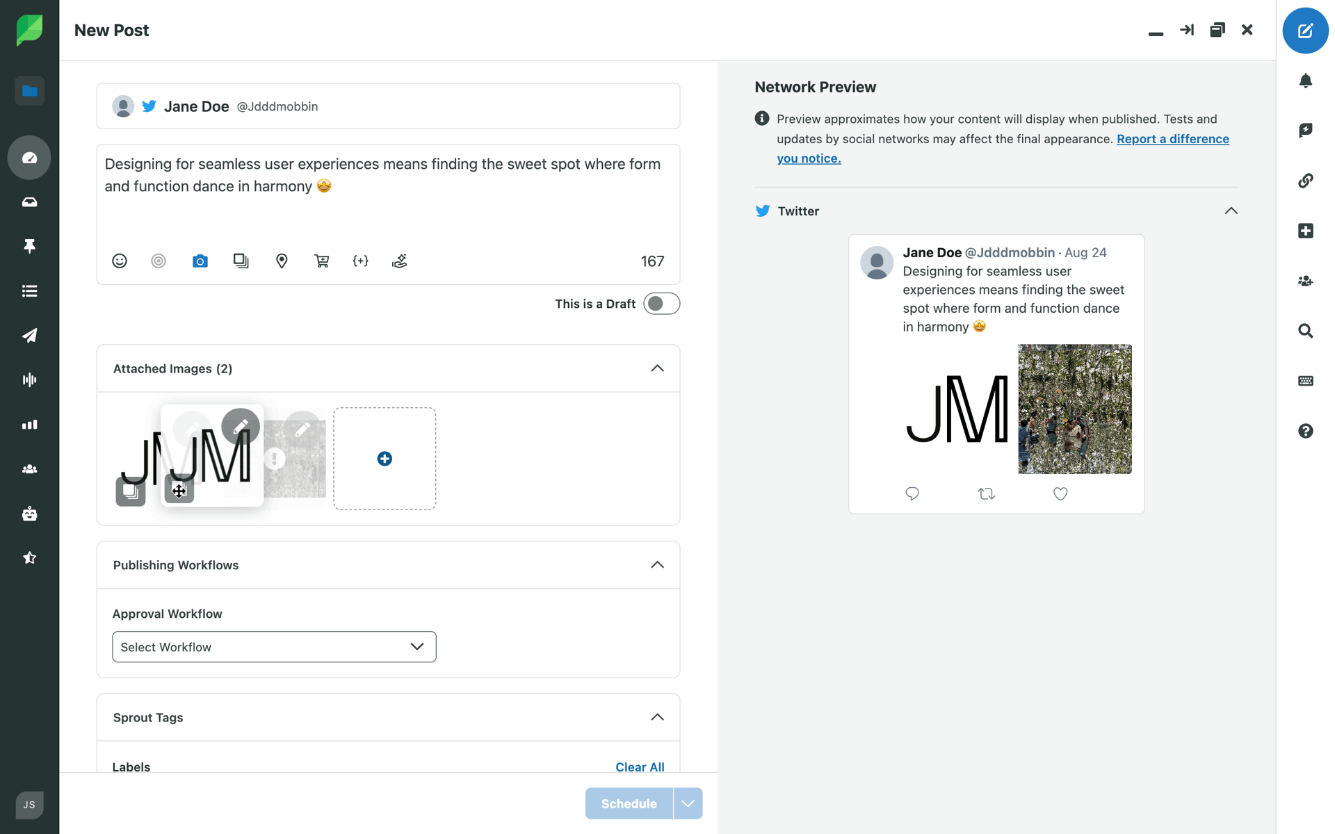 Sprout Social Web Business interface screenshot 9
