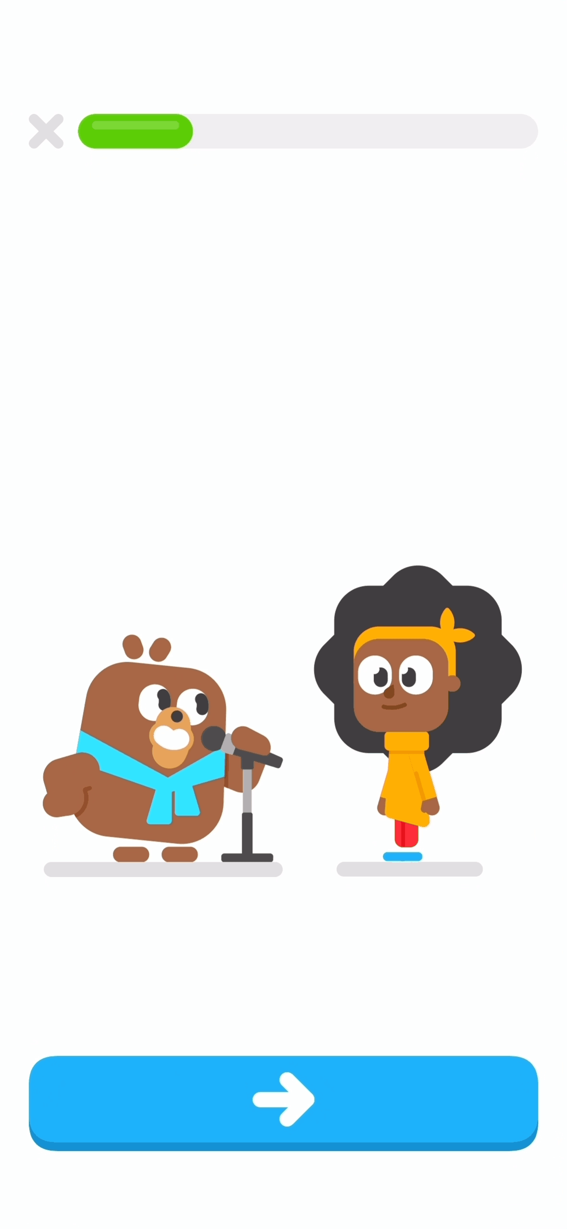 Duolingo ABC iOS Education interface screenshot 24