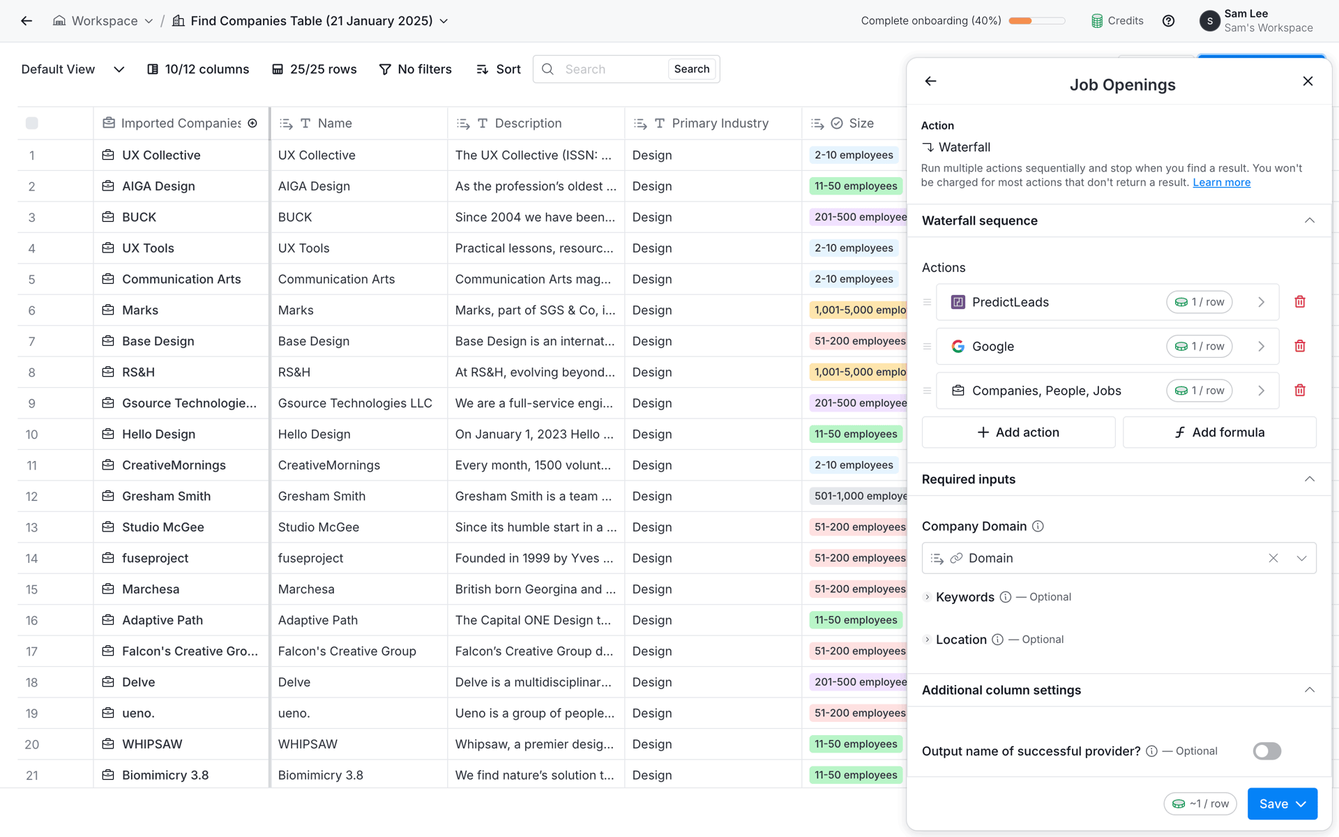 Clay Web Business interface screenshot 9