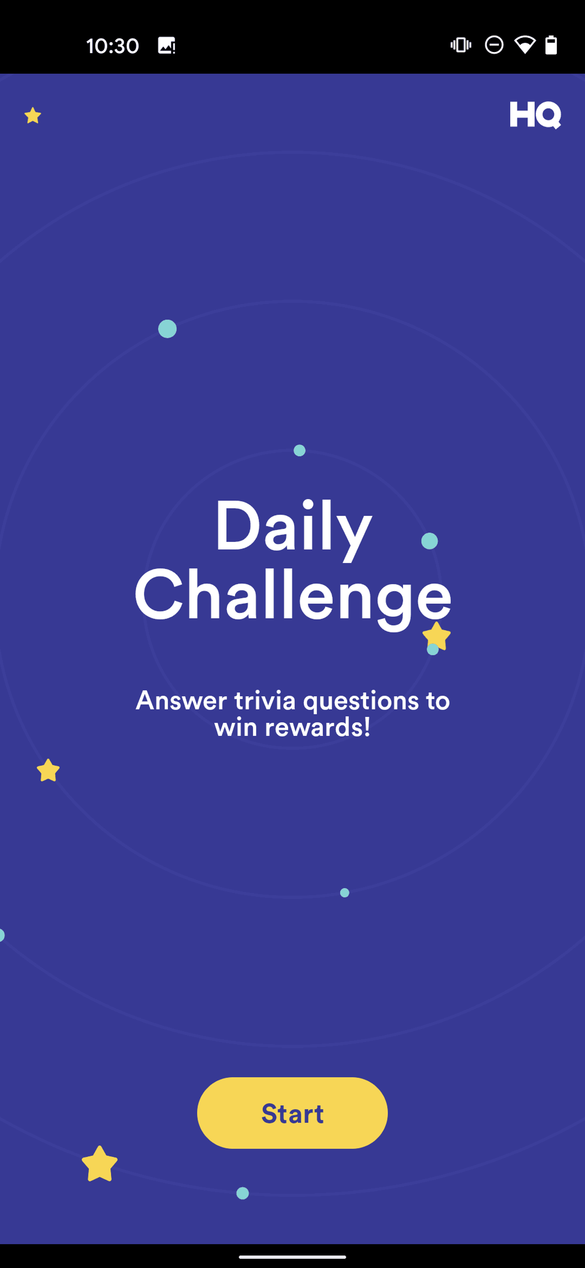 HQ Trivia Android Entertainment interface screenshot 12