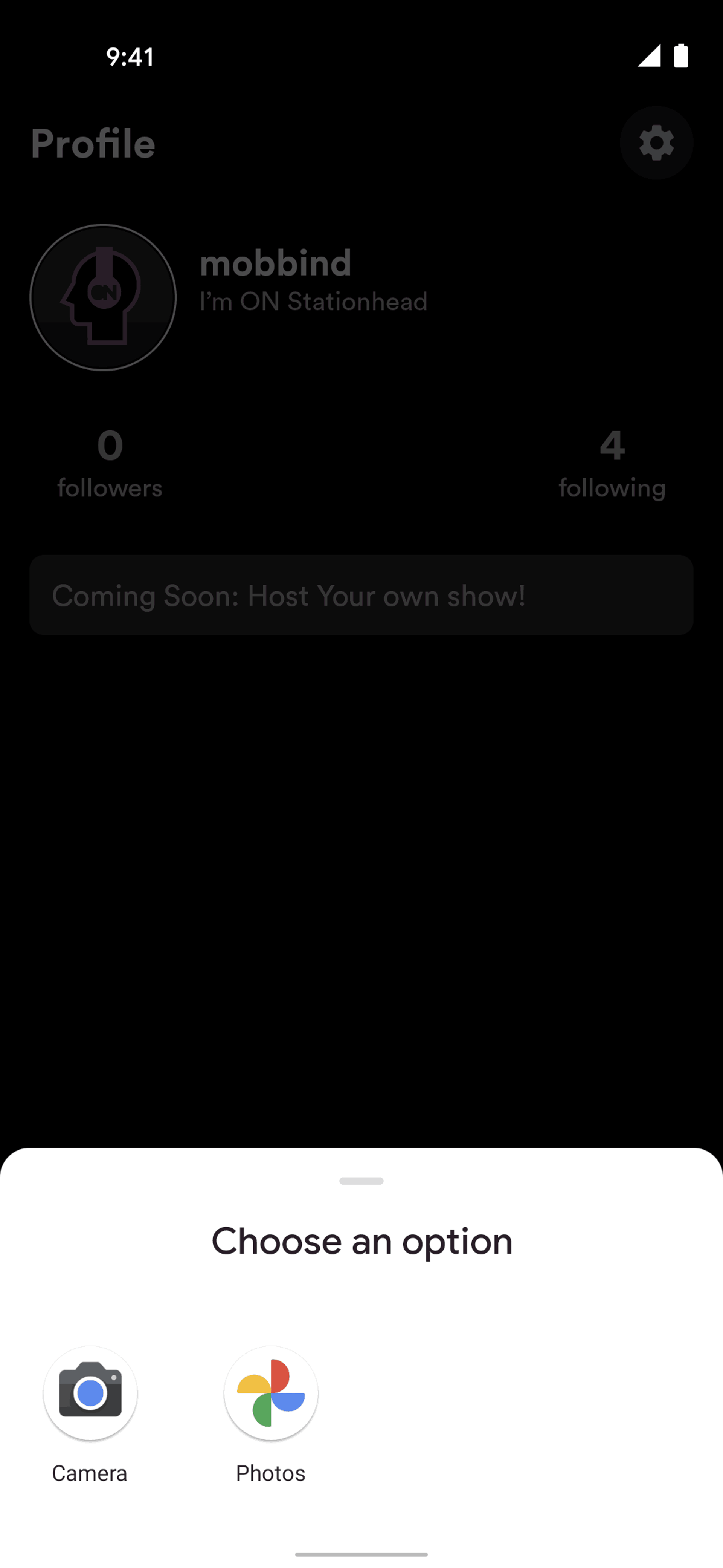 Stationhead Android Music & Audio interface screenshot 14