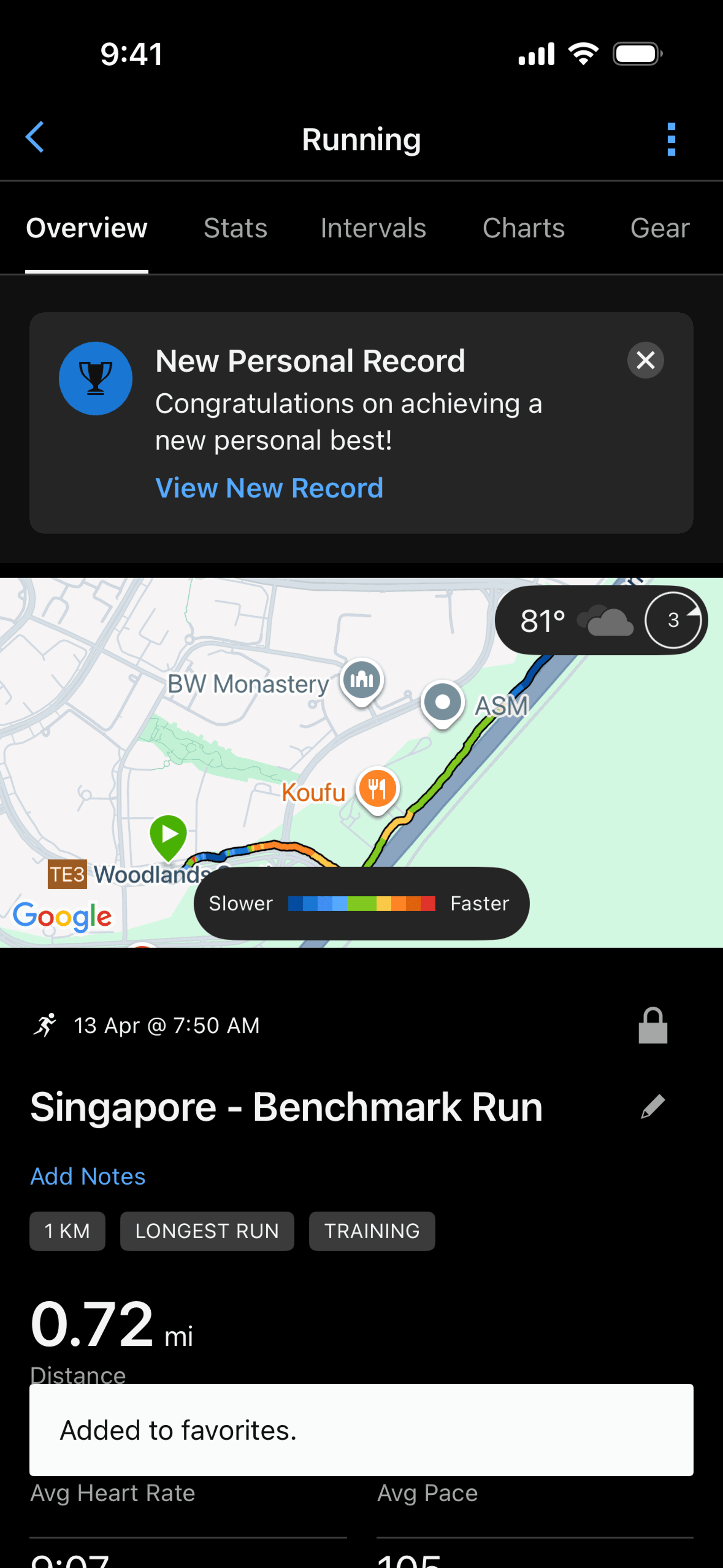 Garmin Connect iOS Health & Fitness interface screenshot 12